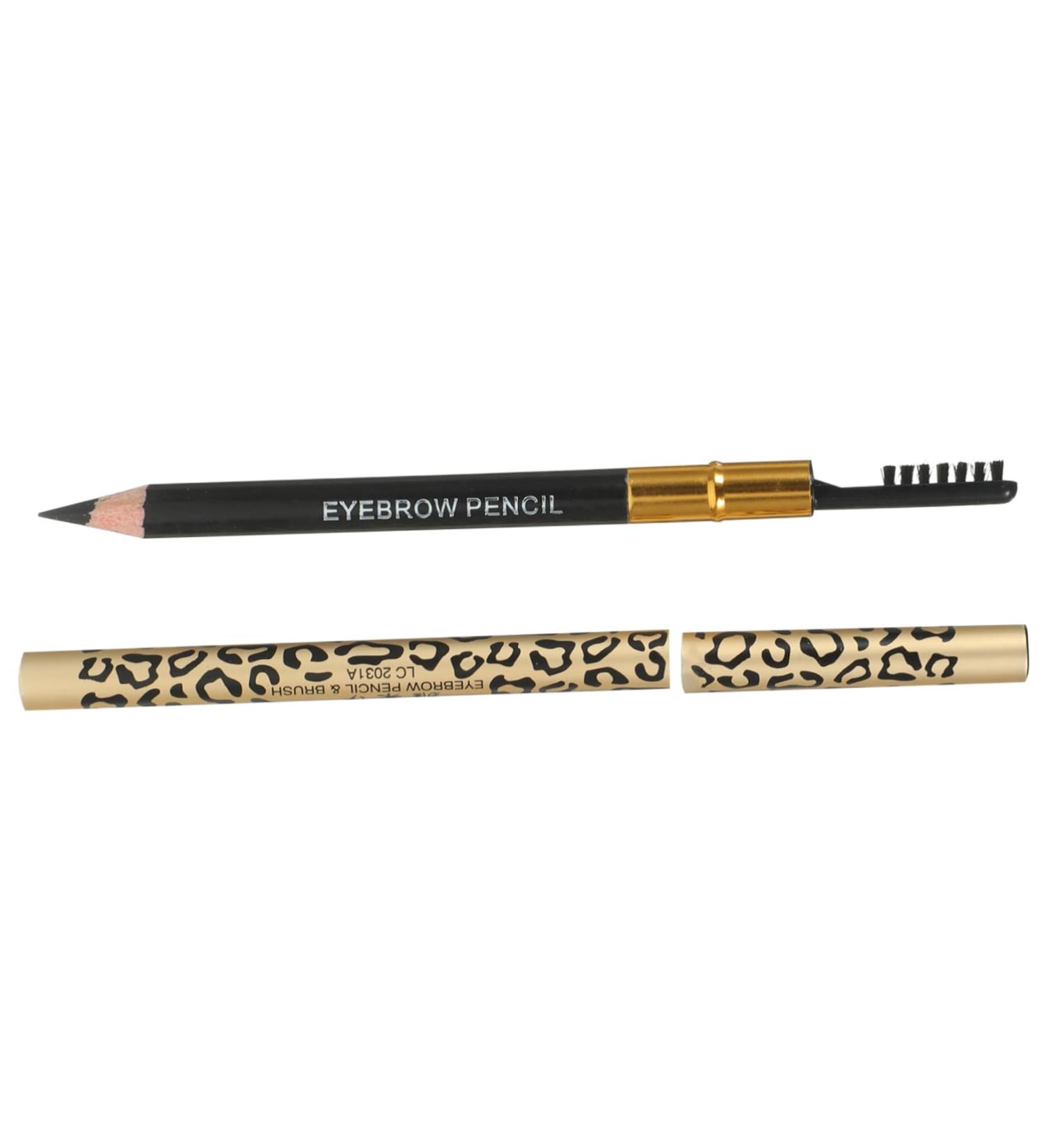 BIUDECO 4 Pcs Eyebrow Pencil Brush) Waterproof Eyebrow Pen White Eyeliner Grey Brown Eyebrow Black - Buy Online on GoSupps.com