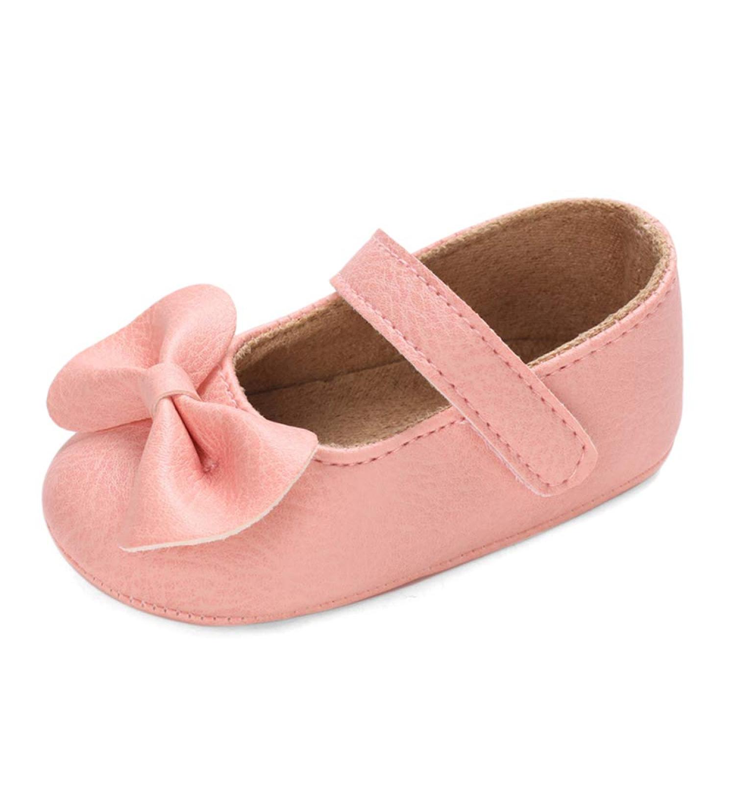 LACOFIA Baby Girls Anti-Slip Mary Jane Princess Party Shoes 3-6 Months - C Pink - Buy Online on GoSupps.com