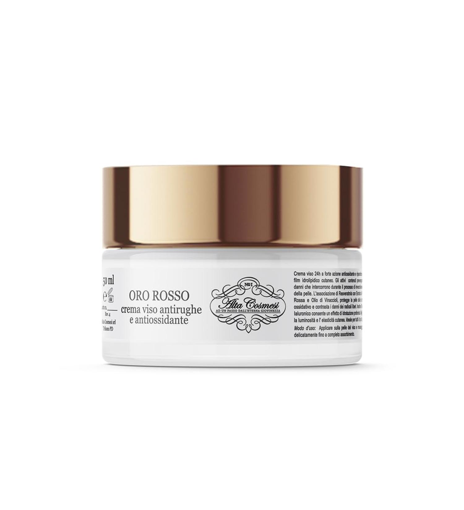 Alta Cosmesi GOLD RED FACE CREAM WITH REVERATROLEUM