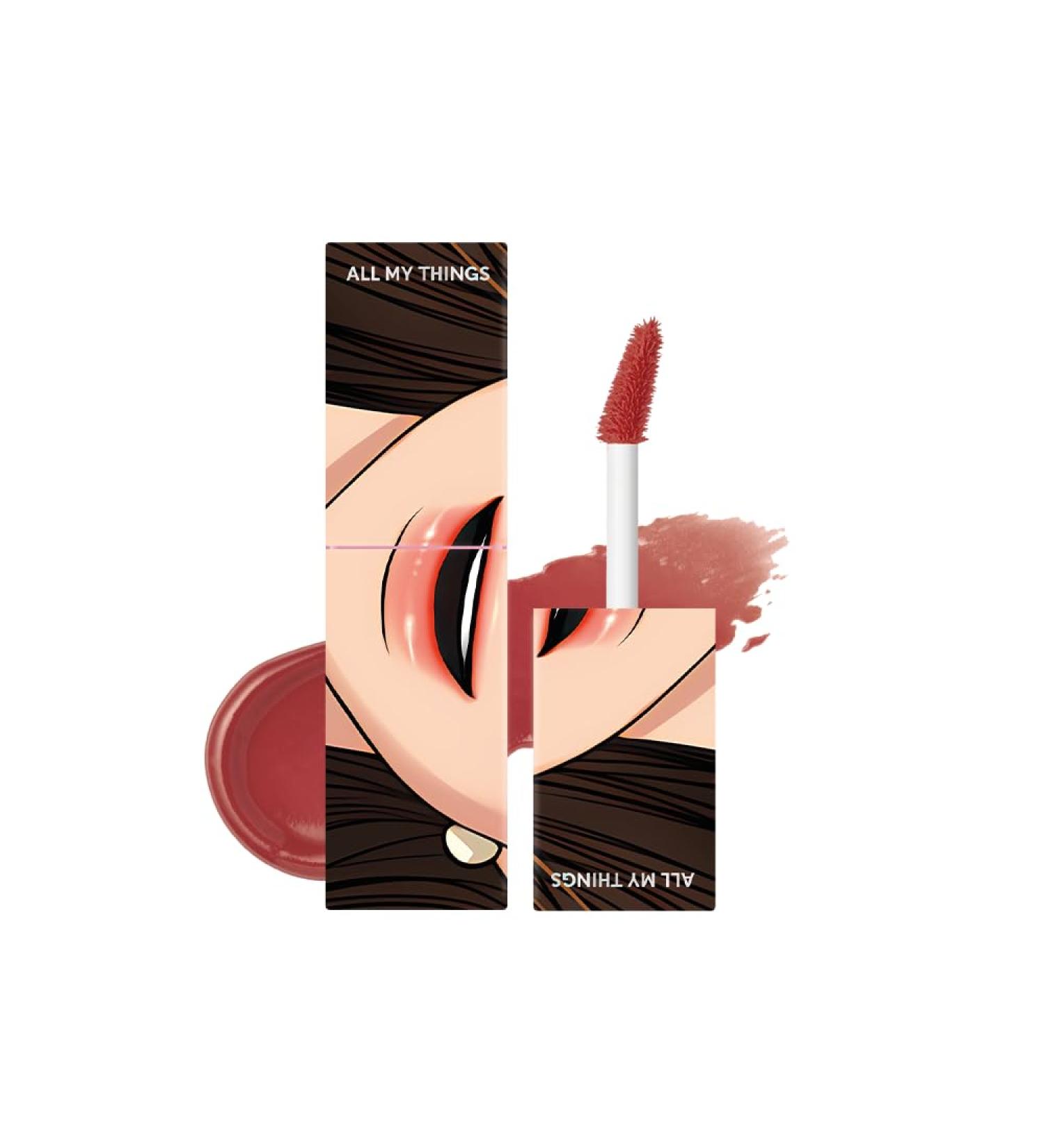 AMTS Webtoon True Beauty - 03 Dear Rose | High Pigment Non-Sticky Lip Color | Long-Wearing Korean Makeup - Buy Online on GoSupps.com