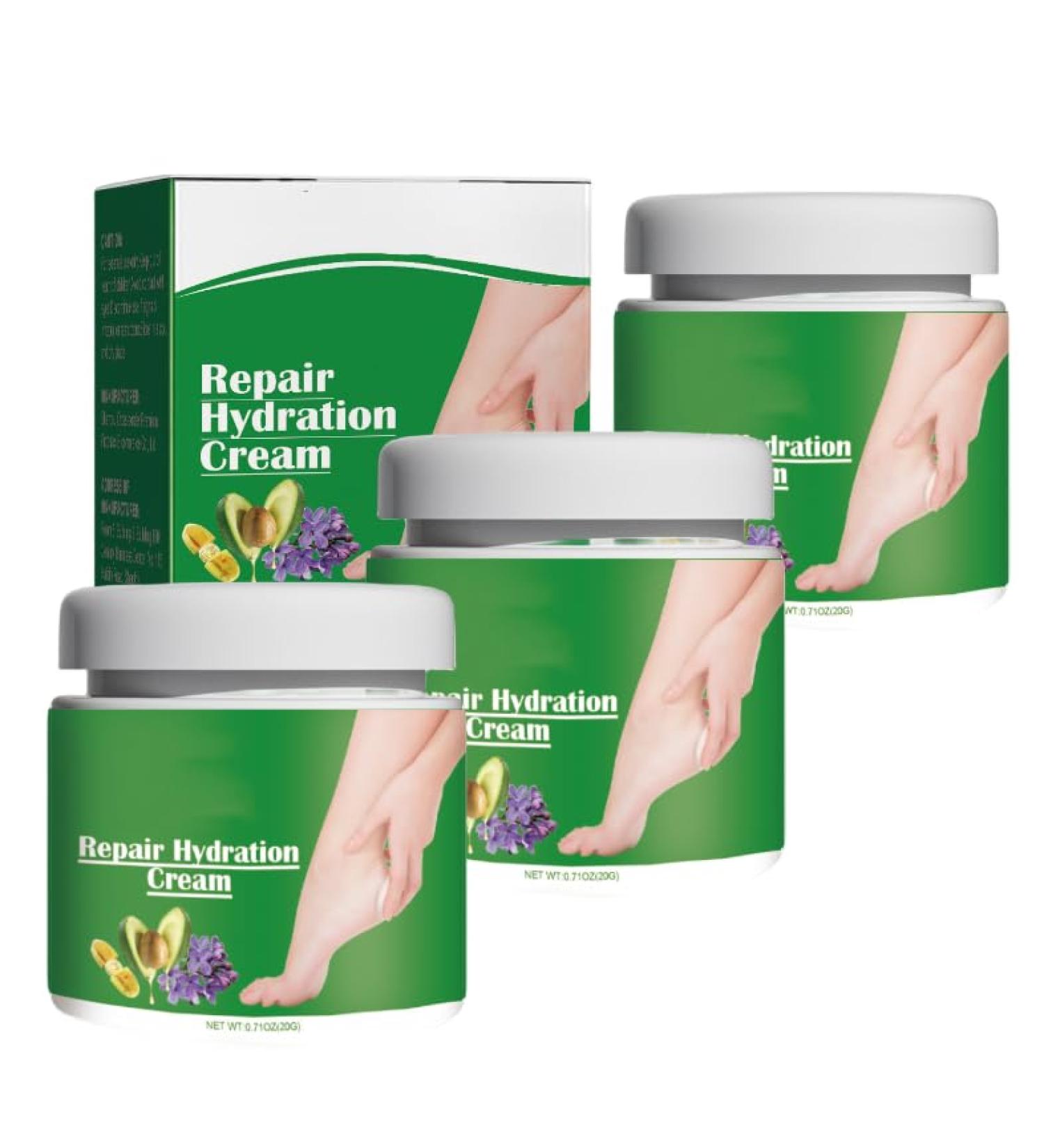 COALHO Heel Repair & Hydration Cream Rapid Crack Repair Foot Cream Anticracking Moisturizing Foot and Hand Cream Provides Comfortable Care 3 pieces - Buy Online on GoSupps.com