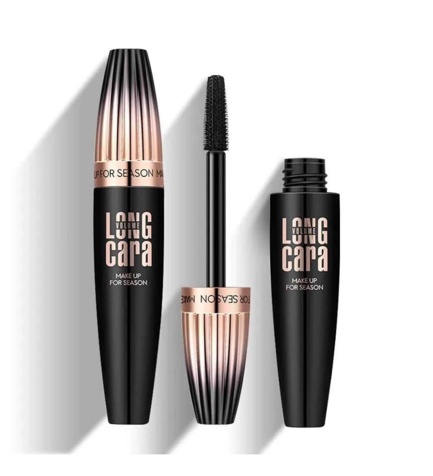 FalconX My Amazing Lashes Mascara 4D Silk Fiber Mascara Black Volume and Length Waterproof Long Lasting Cosmetics Silk Fibre Mascara Volumizing and Lengthening Mascara - Buy Online on GoSupps.com
