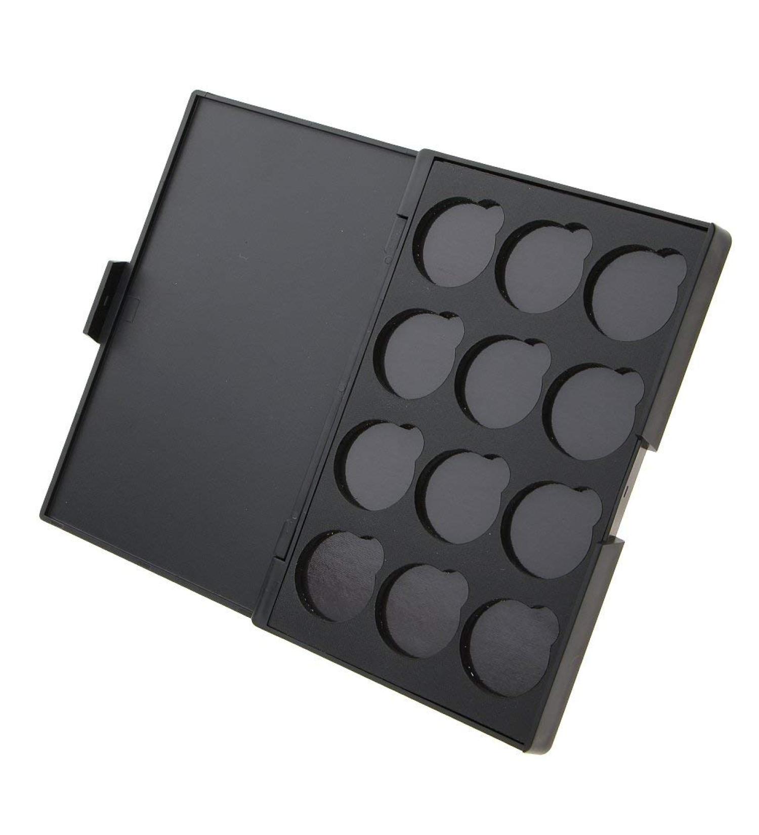 Inzopo 12 Compartments Makeup Palette - Magnetic Empty Powder Compact for Eyeshadow Blush & Lipstick - DIY Cosmetic Organizer - International Shipping Available - Buy Online on GoSupps.com