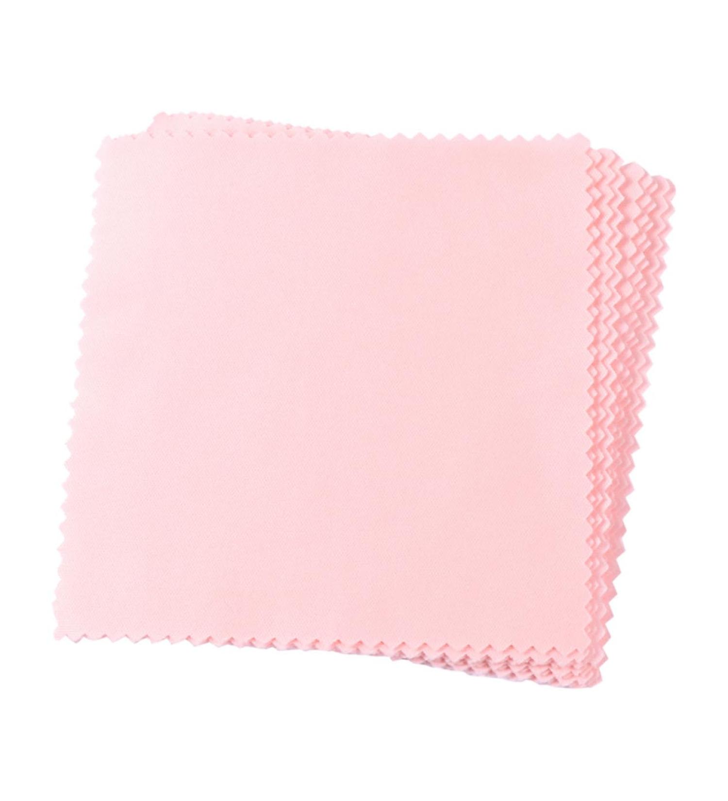 VALICLUD 50 Pcs Superfine Fiber Jewelry & Eyewear Cleaning Cloths - Pink Cloths for Watches Coins & Cameras - Optimal Cleaning Solutions for All Your Needs - Buy Online on GoSupps.com