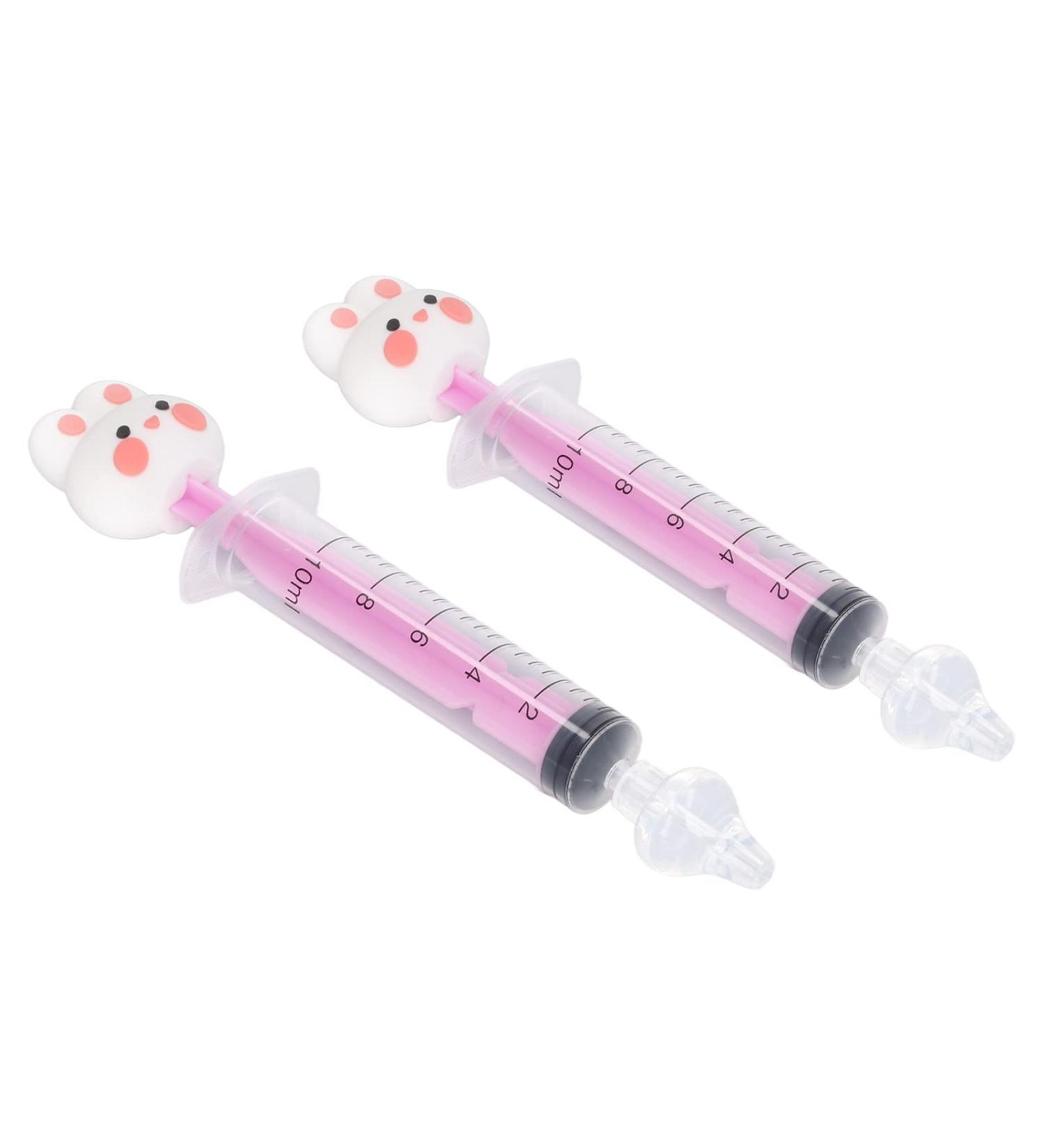 Syringe Nasal Irrigator 10ml - Portable Nasal Irrigation Device for Home Use (Pink Bunny) - Buy Online on GoSupps.com