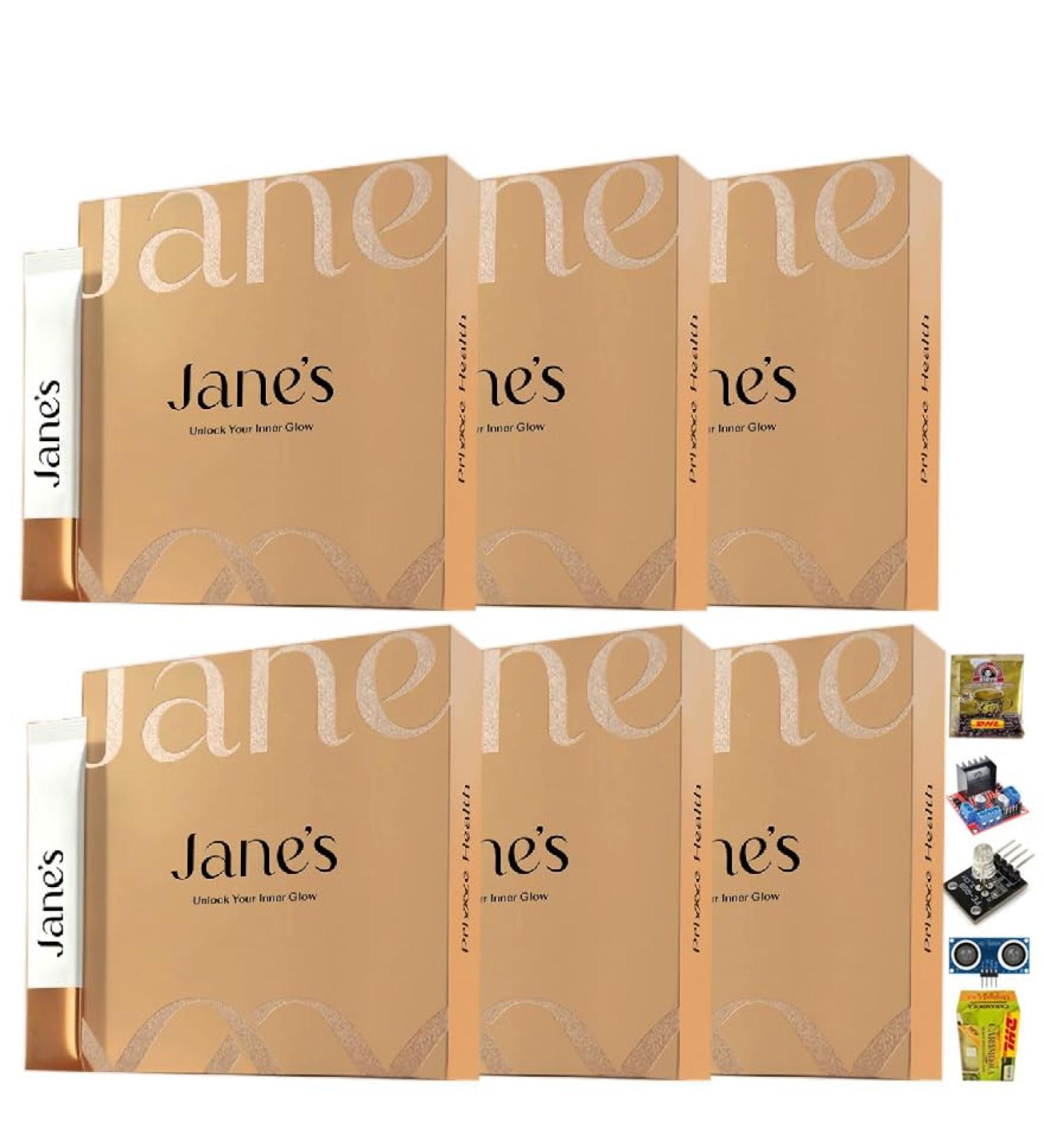 Janes Age Support Formula - Nourishing Skin Care Blend | 14 Sachets by Beautygoodshop | Free Beauty Gifts Included - Buy Online on GoSupps.com