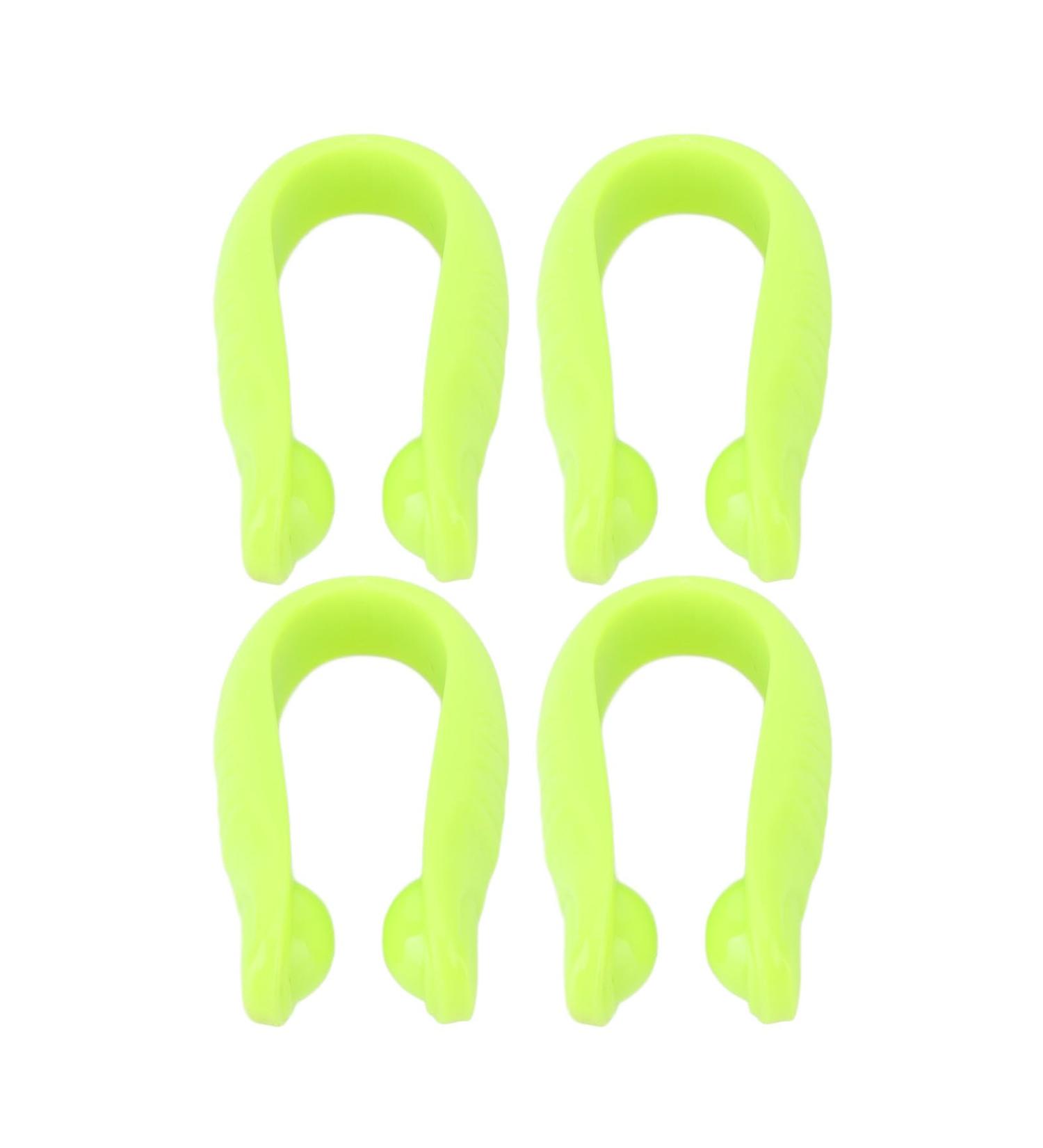 4-Piece Acupressure Clips for Stress Relief & Migraine Prevention - Adjustable Pressure Nylon Magnetic Material (Green) - Buy Online on GoSupps.com