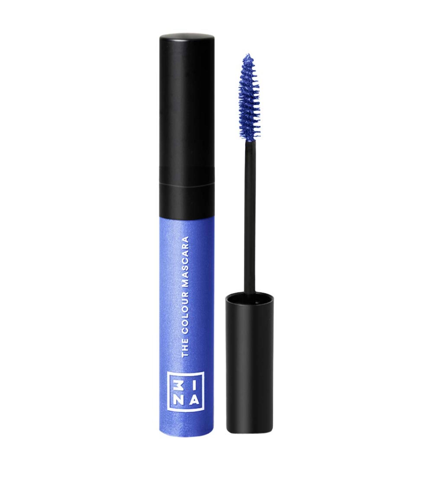 3INA MAKEUP - Vegan - The Color Mascara 102 - Blue - Colored Eyelash Mascara - High Pigmentation Colors - Long Lasting - Easy Application - Intense Colors - Cruelty Free - Buy Online on GoSupps.com