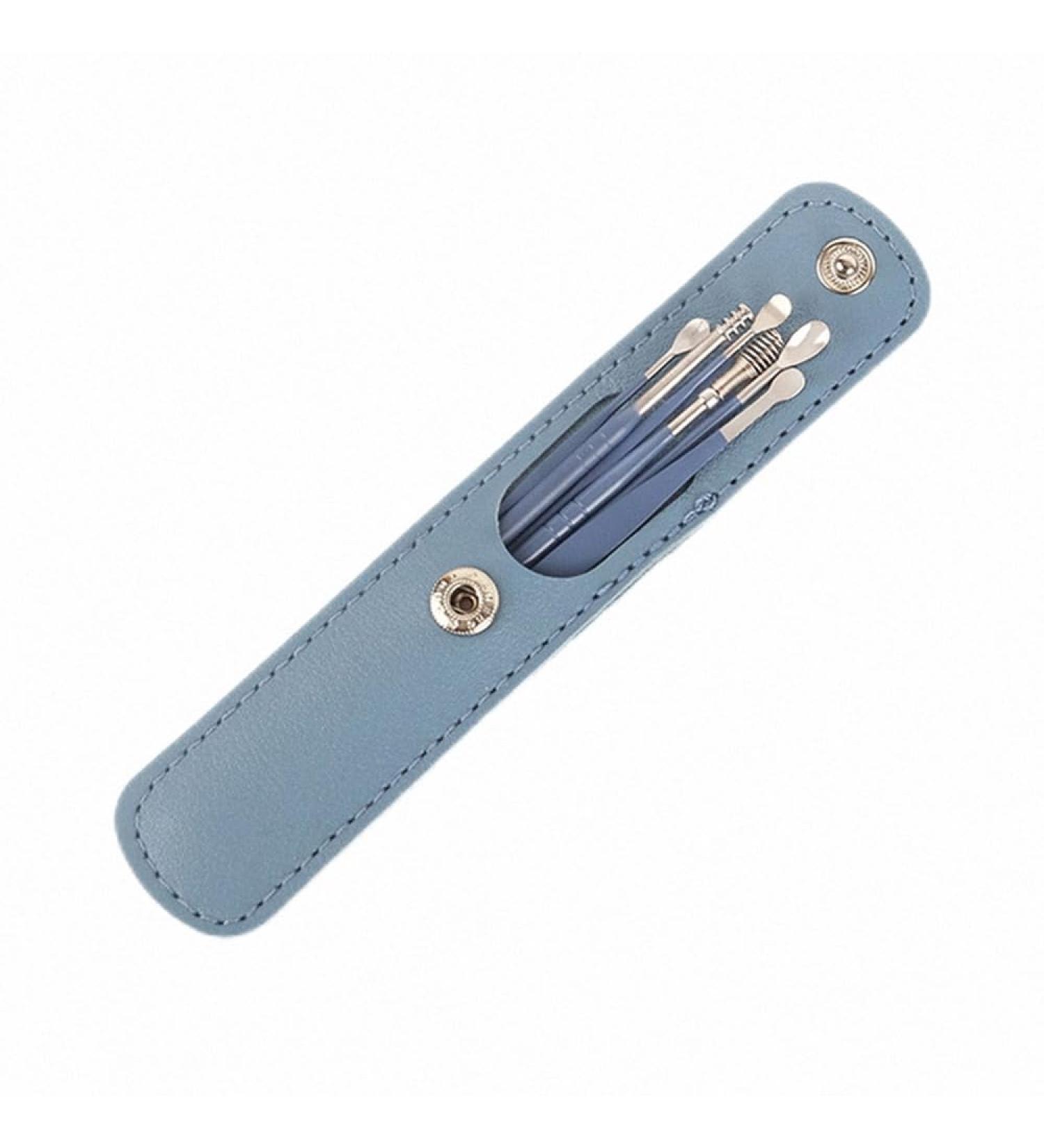 10 Pack Ear Wax Removal Tool Kit - Effective Ear Cleaner for Easy Earwax Removal - Blue - Buy Online on GoSupps.com
