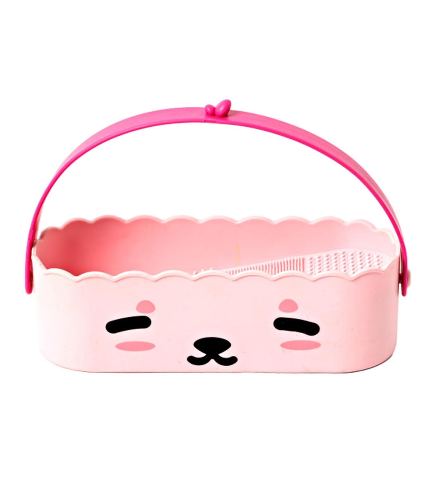 Perfeclan Makeup Brush Cleaner Bowl Cleaning Drying Holding Silicone Organizer Cosmetic Brushes Cleaning Tool for Home Bathroom Salon pink - Buy Online on GoSupps.com