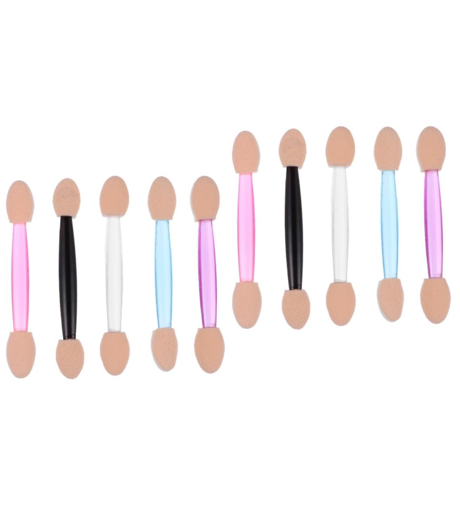 Ipetboom 500 Pcs 5 Boxes Double Ended Eyeshadow Brush Makeup Brush Eye Shadow Applicator Eye Shadow Sponge - Buy Online on GoSupps.com