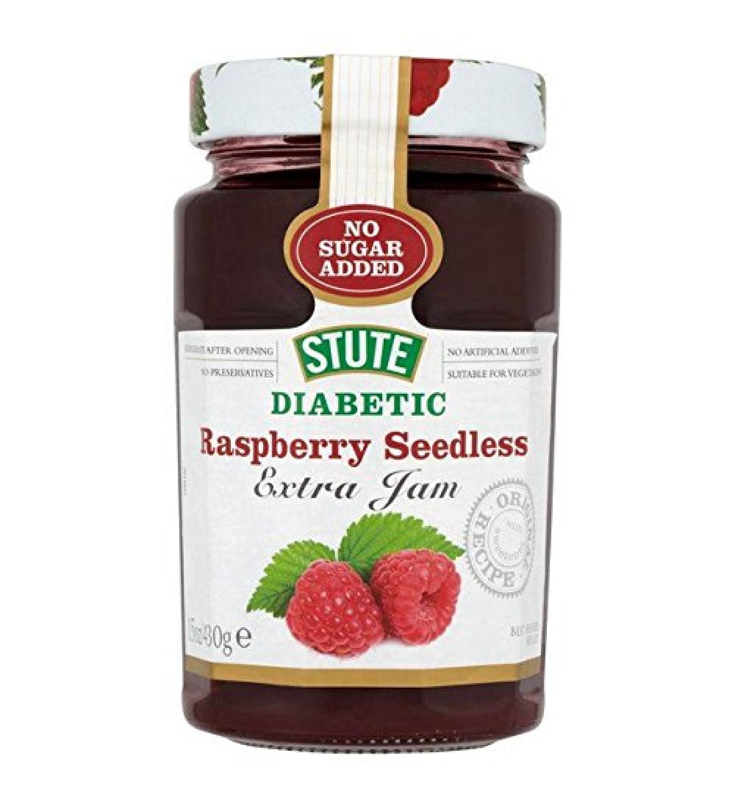 Stute Stute Raspberry Seedless Jam 430g (pack of 2)