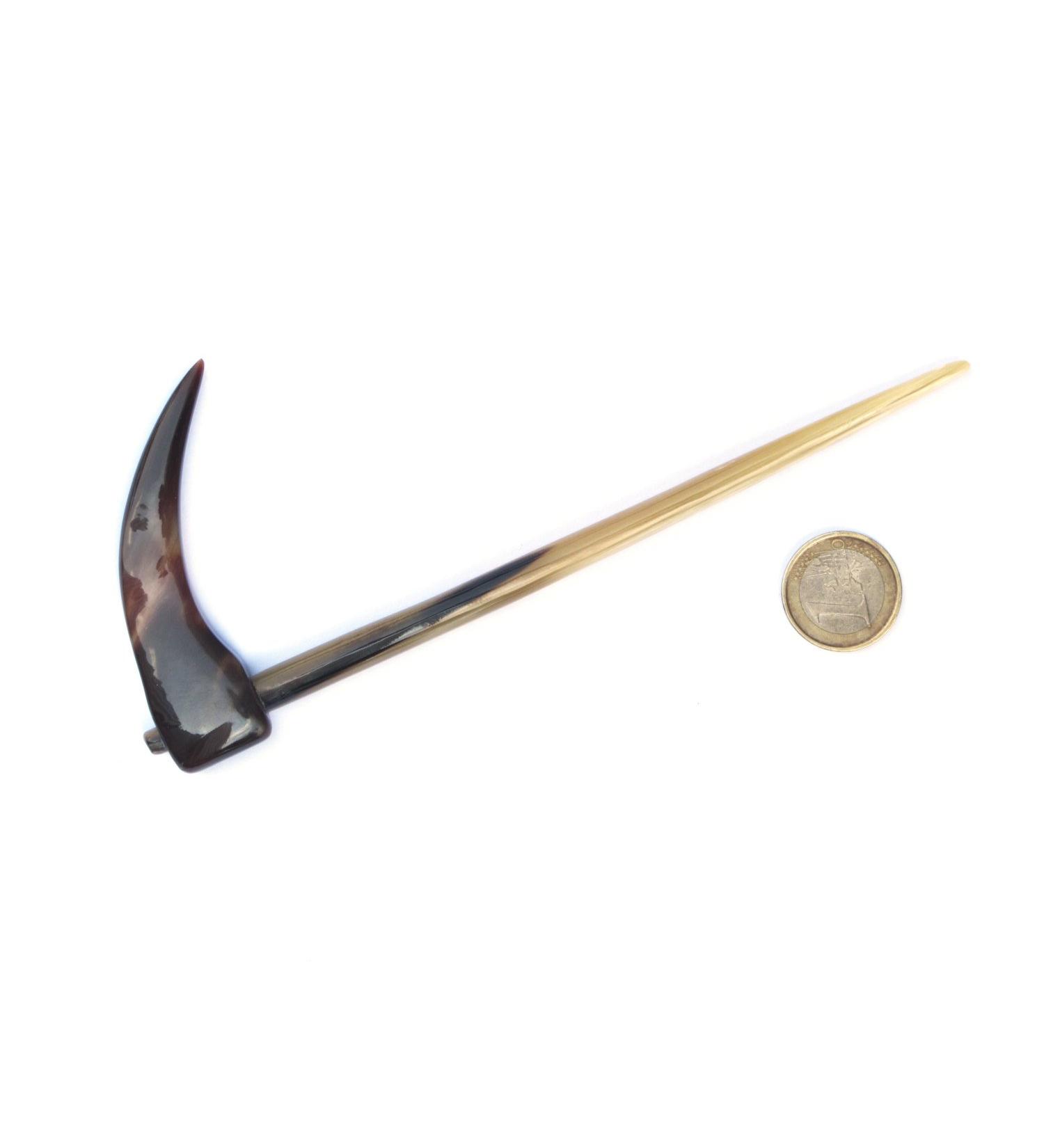 Marycrafts Horn Hair Stick - Chic Hair Pin Accessory for Women with Long Light Shade Hair - Buy Online on GoSupps.com