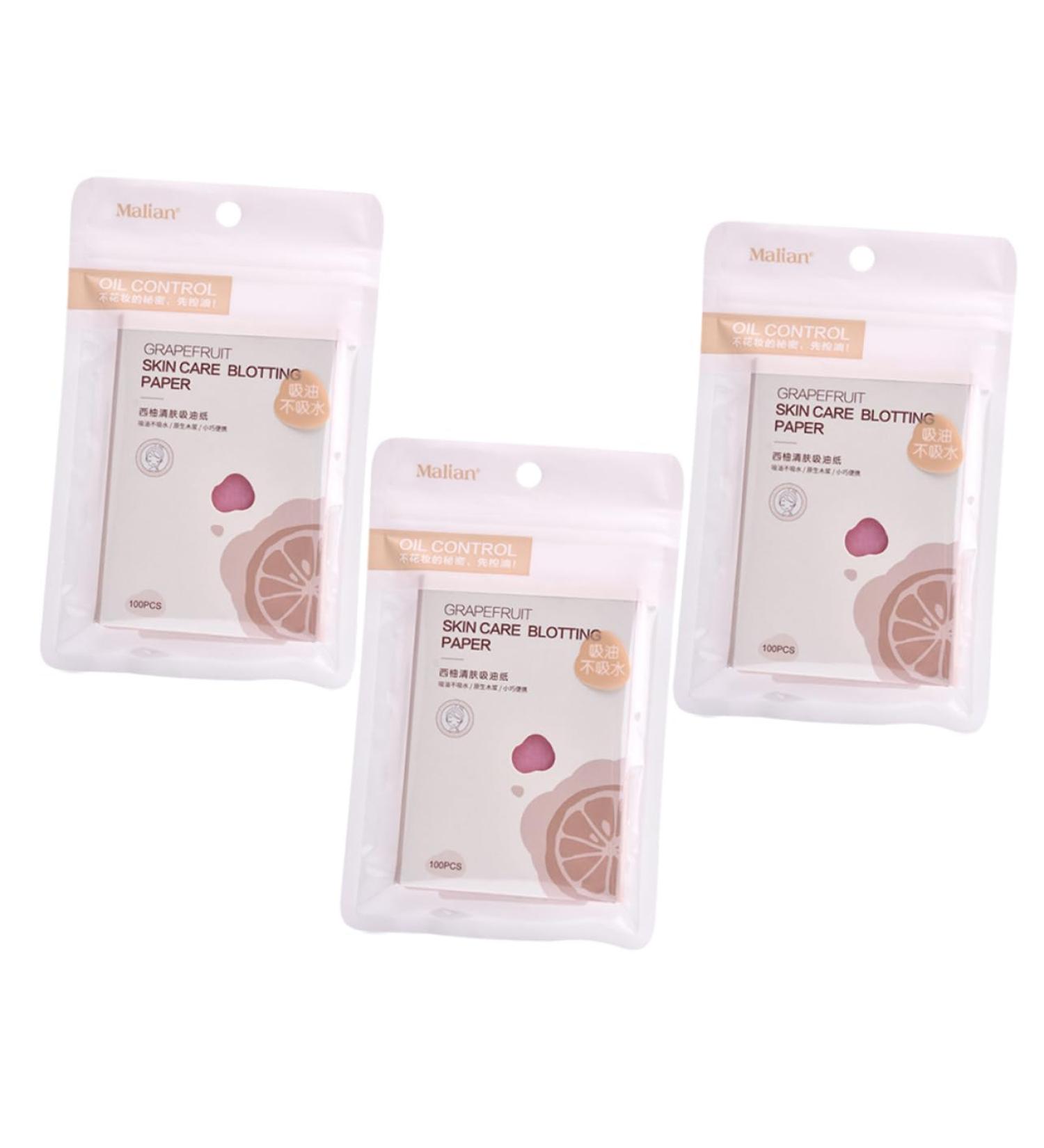 Healeved 3 Oil-Absorbing Paper Face Oil Cleaning Paper Home Use Facial Cleaning Paper Face Oil Absorbing Tools Face Cleaning Tissue Scented Oil Absorbing Papers Safe Oil Absorbing Paper - Buy Online on GoSupps.com