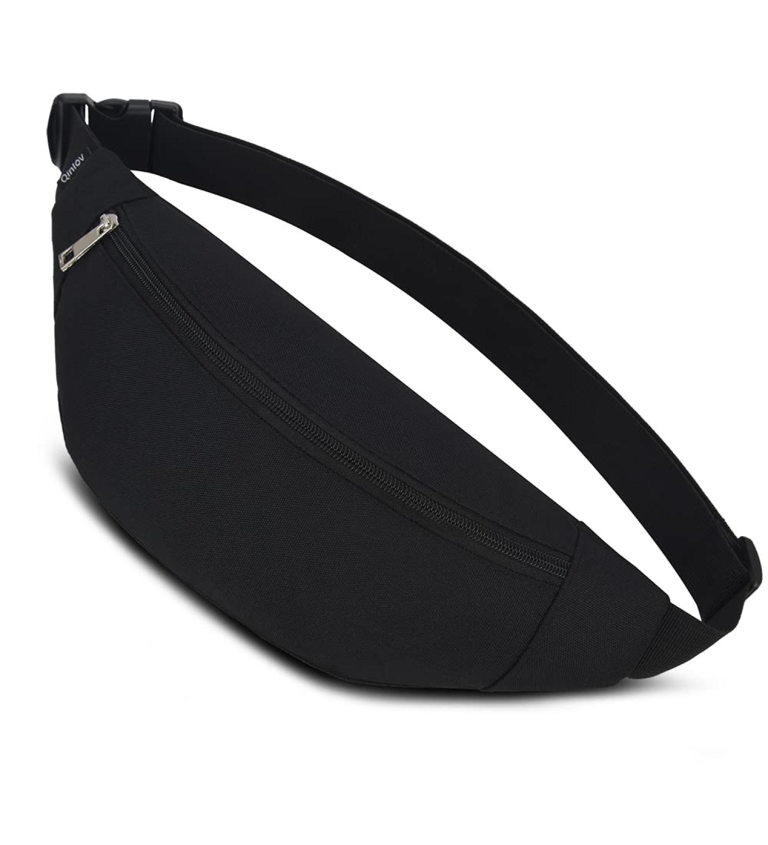 Shop Bawnbag: Versatile Hip Bag for Men & Women - Outdoor Sports Camping Fitness & Bike - Black Cell Phone & Money Pouch - Buy Online on GoSupps.com