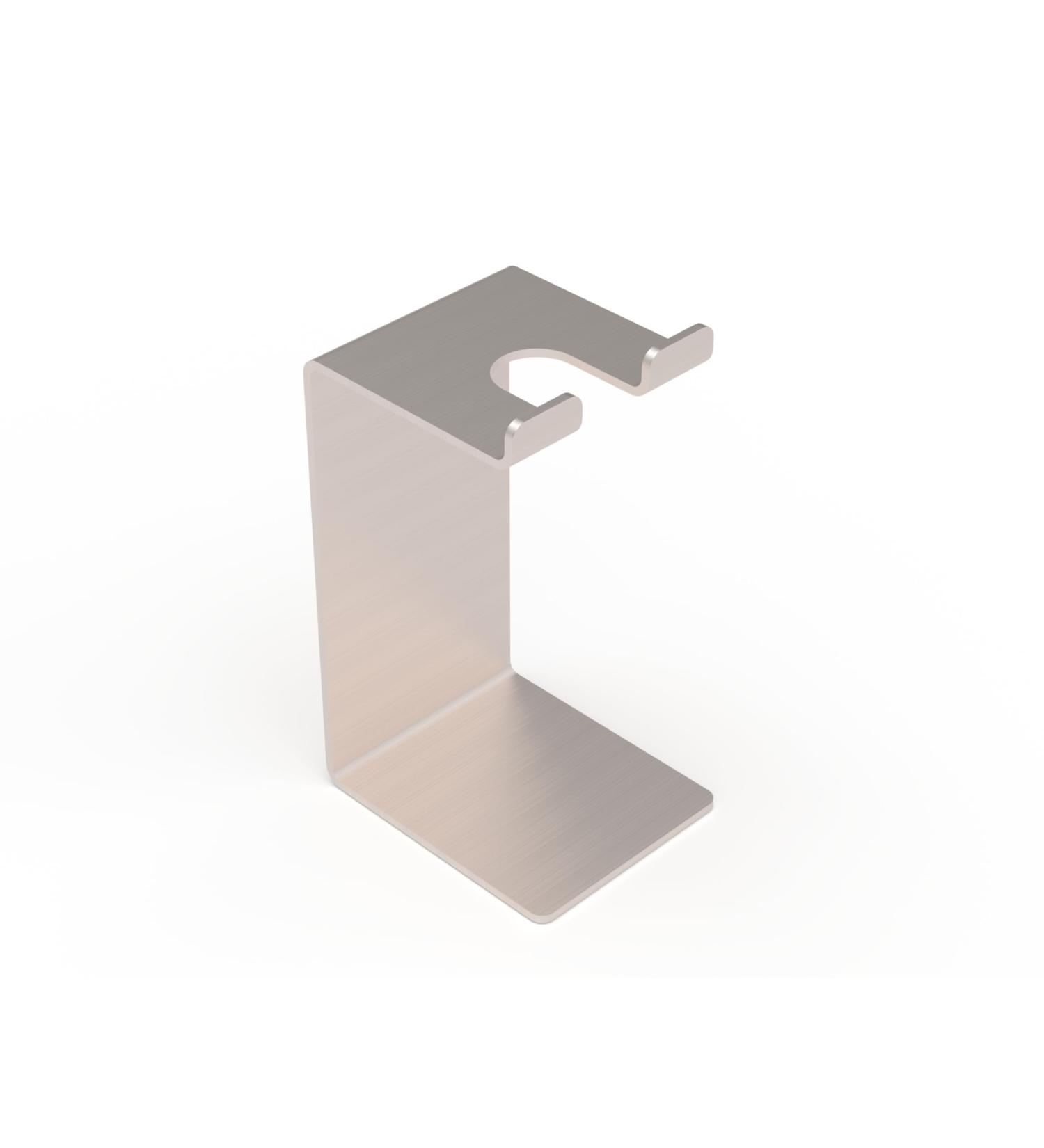 Premium Stainless Steel Safety Razor Stand - Durable & Stylish Grey Design for an Elegant Grooming Experience - Buy Online on GoSupps.com