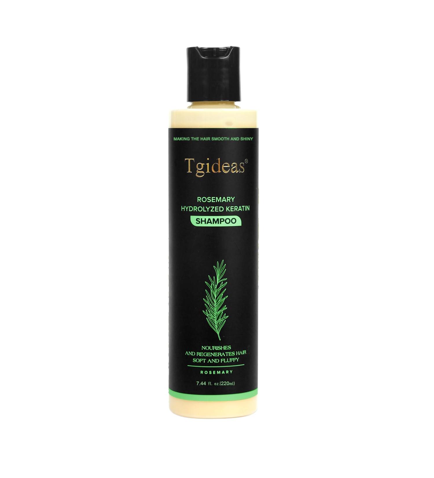 Shampooing bio pour la croissance des cheveux au romarin pour femmes et hommes shampooing naturel pour renforcer et paissir avec k ratine hydrolys e pour cheveux fins et perte de cheveux 7 4 ml - Buy Online on GoSupps.com