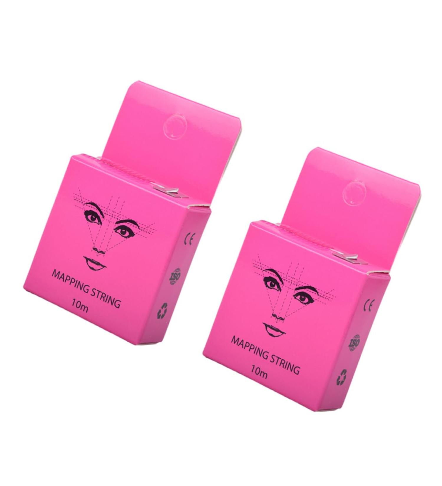 POPETPOP 2 Boxes Tools Salon Drawing Tattoos Embroidered Makeup Rulers Ink Locating Measuring - Buy Online on GoSupps.com