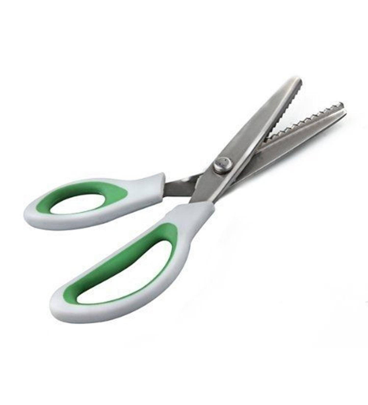 LORJE Pinking Shears - Professional Zig Zag Sewing Scissors for Fabric Crafts - Buy Online on GoSupps.com