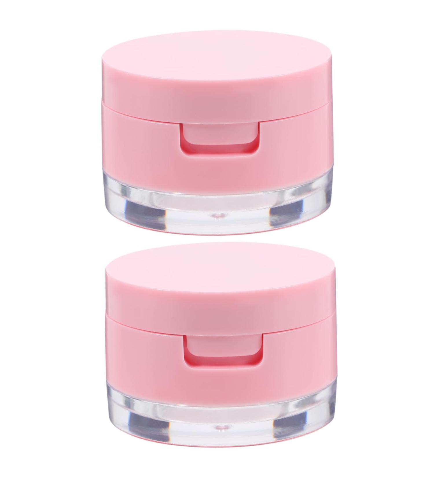 Ipetboom 2 Sets Powder Box Cosmetic Powder Case Bulk Makeup Body Loose Powder Case Foundation 3g Makeup Stand - Buy Online on GoSupps.com