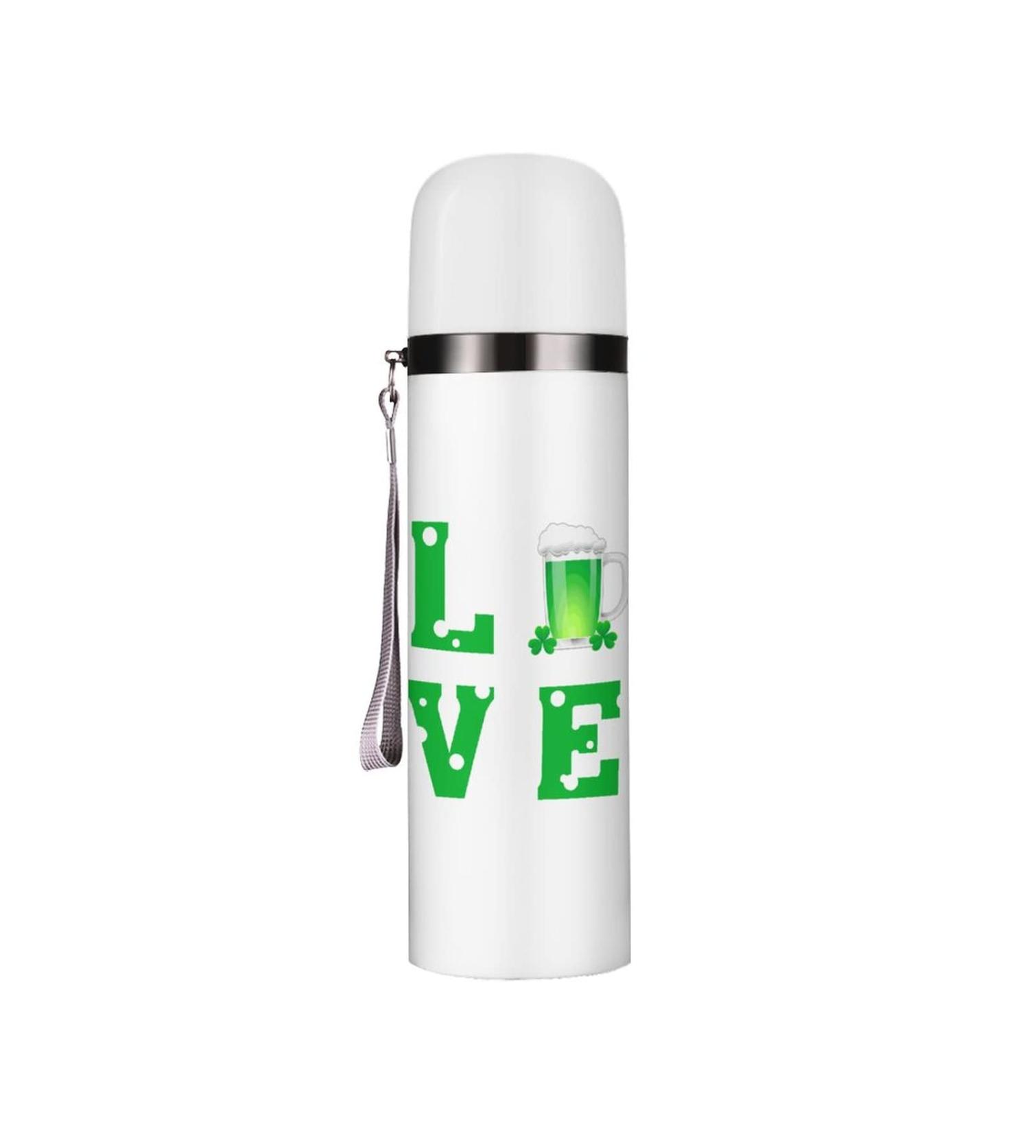 Love Beer Insulated Water Bottle 19 OZ Stainless Steel Travel Mug For Drink Sports Camping Hiking Outdoors - Buy Online on GoSupps.com