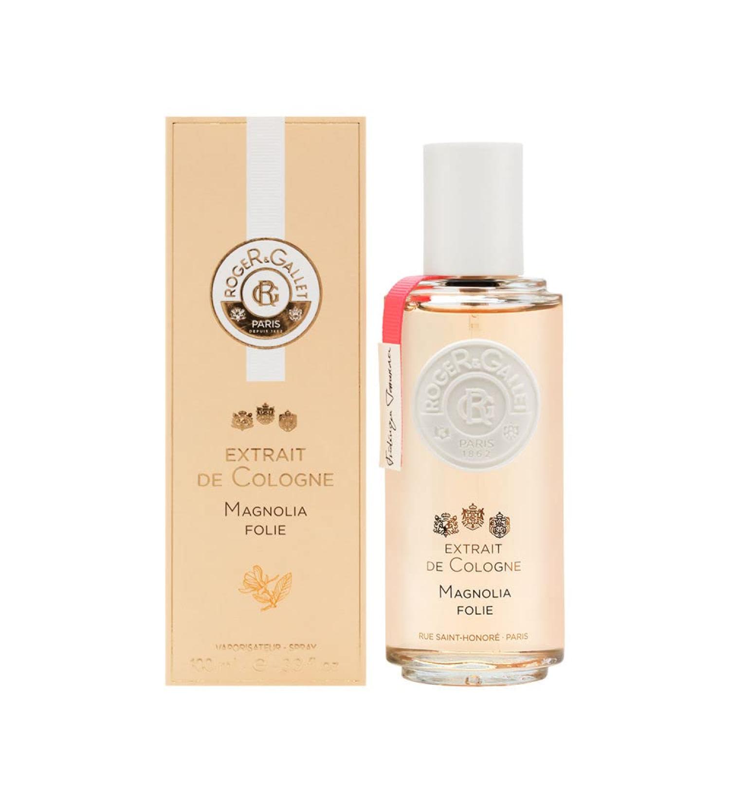 Magnolia Folie by Roger & Gallet 3.3 oz Extrait de Cologne Spray