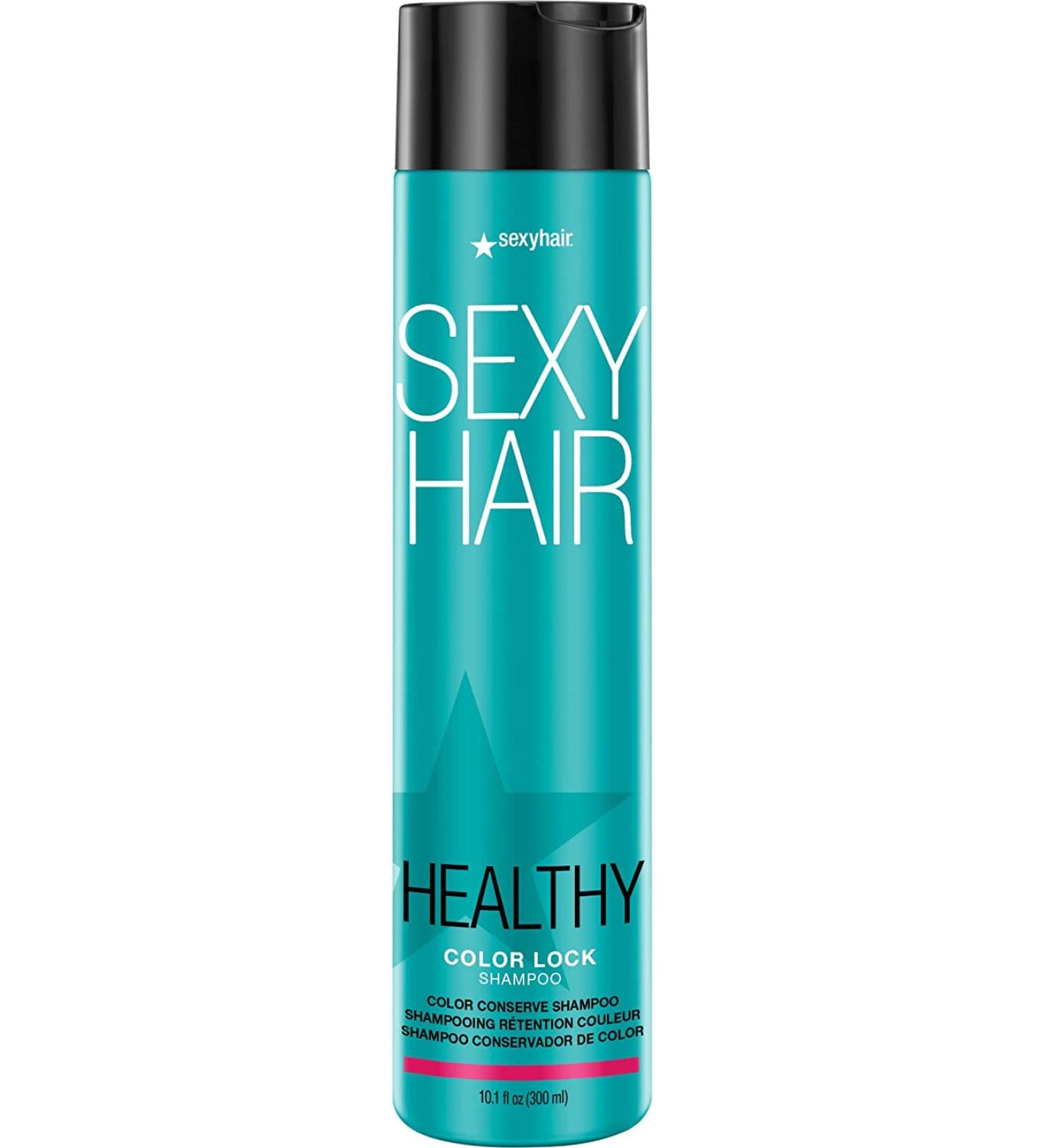 SexyHair Healthy Color Lock Shampoo - SLS and SLES Free - 10.1 fl oz - Buy Online on GoSupps.com