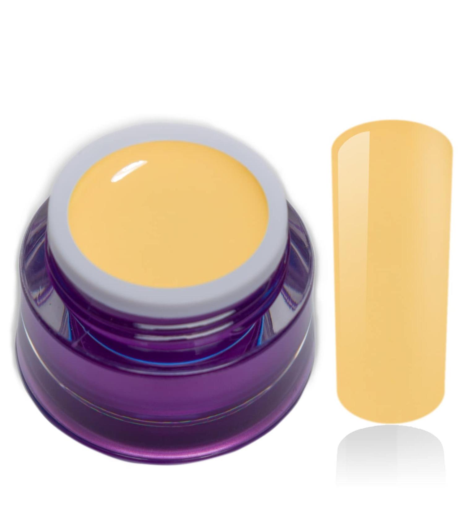 Color Gel Buttercup Pastel Yellow UV LED Nail Gel - Studio Quality 5ml | RM Beautynails - International Shipping Available - Buy Online on GoSupps.com
