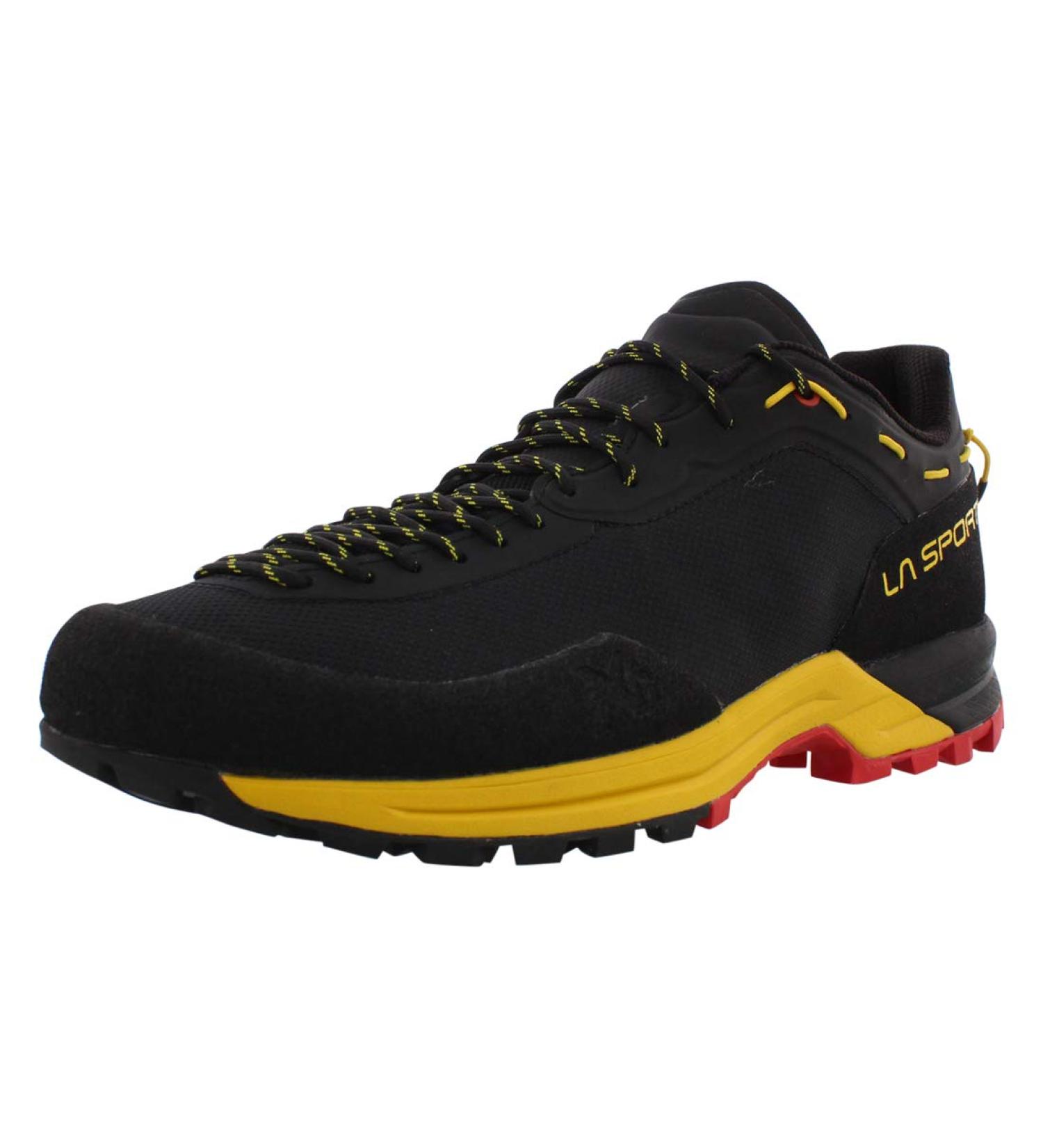 La Sportiva Men's TX Guide Approach/Hiking Shoes 10.5 - Black/Yellow - Buy Online on GoSupps.com