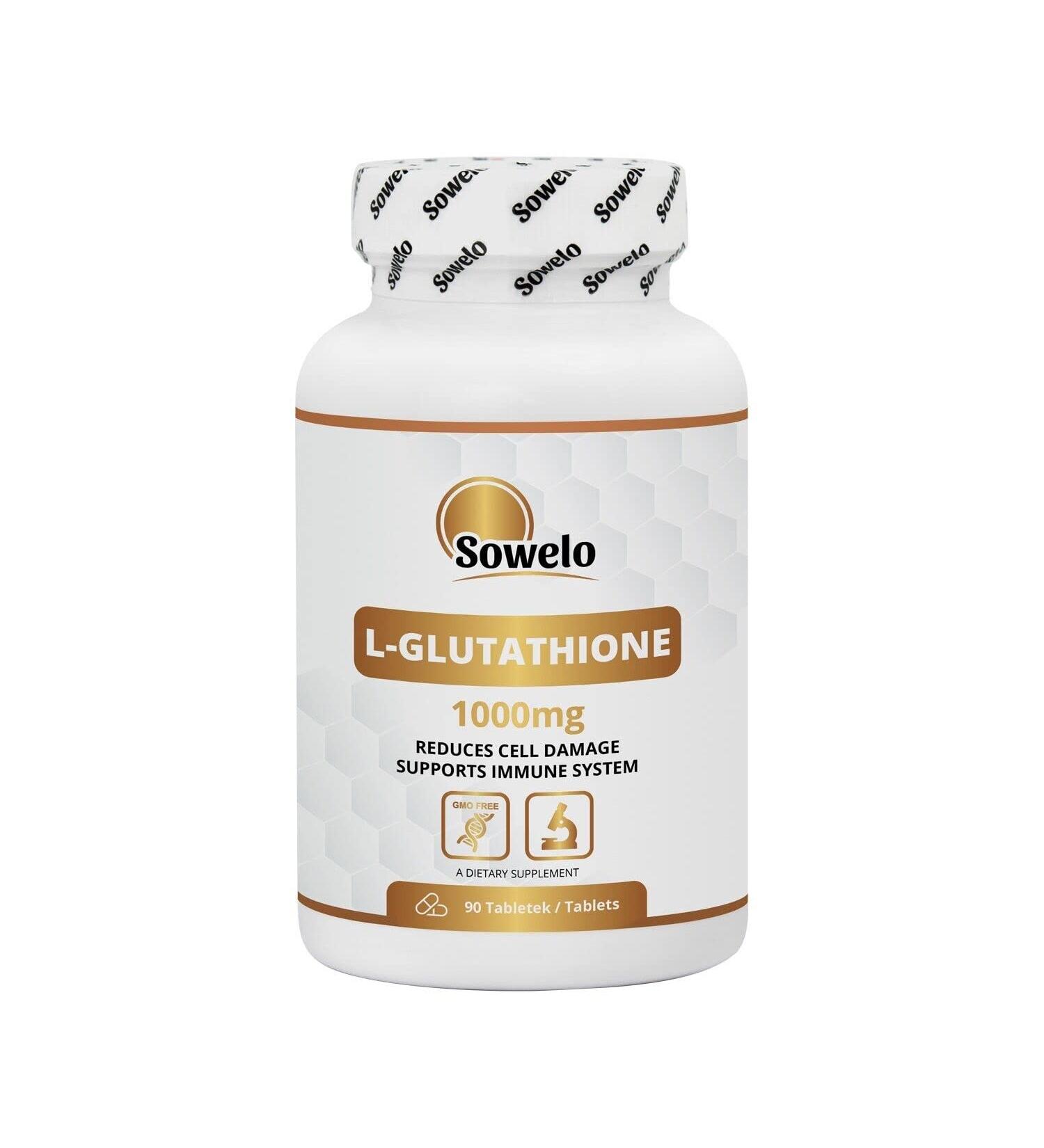Nuvia Sowelo L-GLUTATHIONE (90 tablets) Reduces cell damage supports the immune system - Buy Online on GoSupps.com