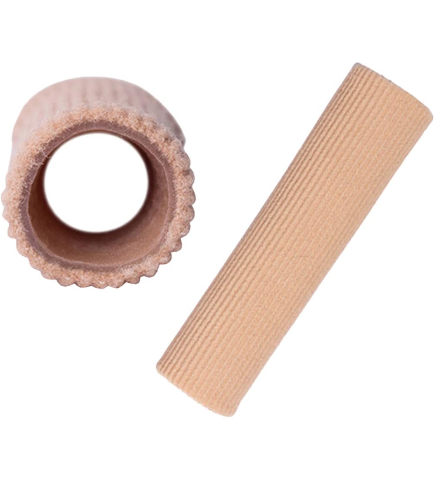 2Pcs Healeved Blister Bandaids for Open Toe Tubes - Elastic Fabric Toe Sleeves for Toe Protection and Pain Relief - 1.8 * 20cm - Buy Online on GoSupps.com