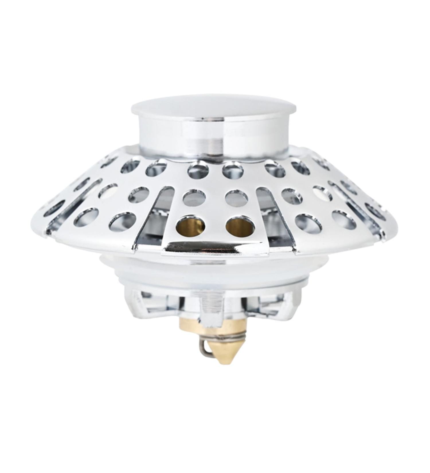 Versatile Sink Stopper Tub Drain Cover Convenient Bathroom Sink Drain Stopper Metal Perfect for Any Bathroom Sink Plug - Buy Online on GoSupps.com