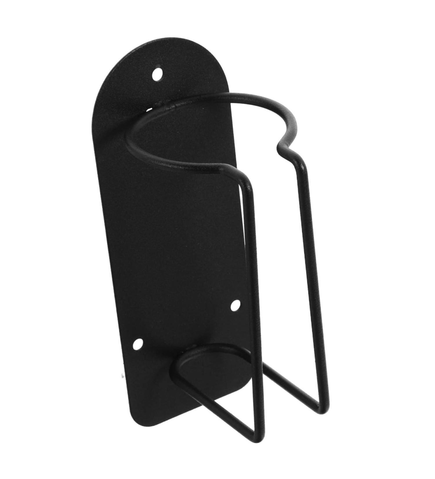 Angoily Clipper Stand | Wall-Mounted Stainless Steel Hair Clipper Organizer for Barbers | Sleek Black Design | 12.5x6cm - Buy Online on GoSupps.com