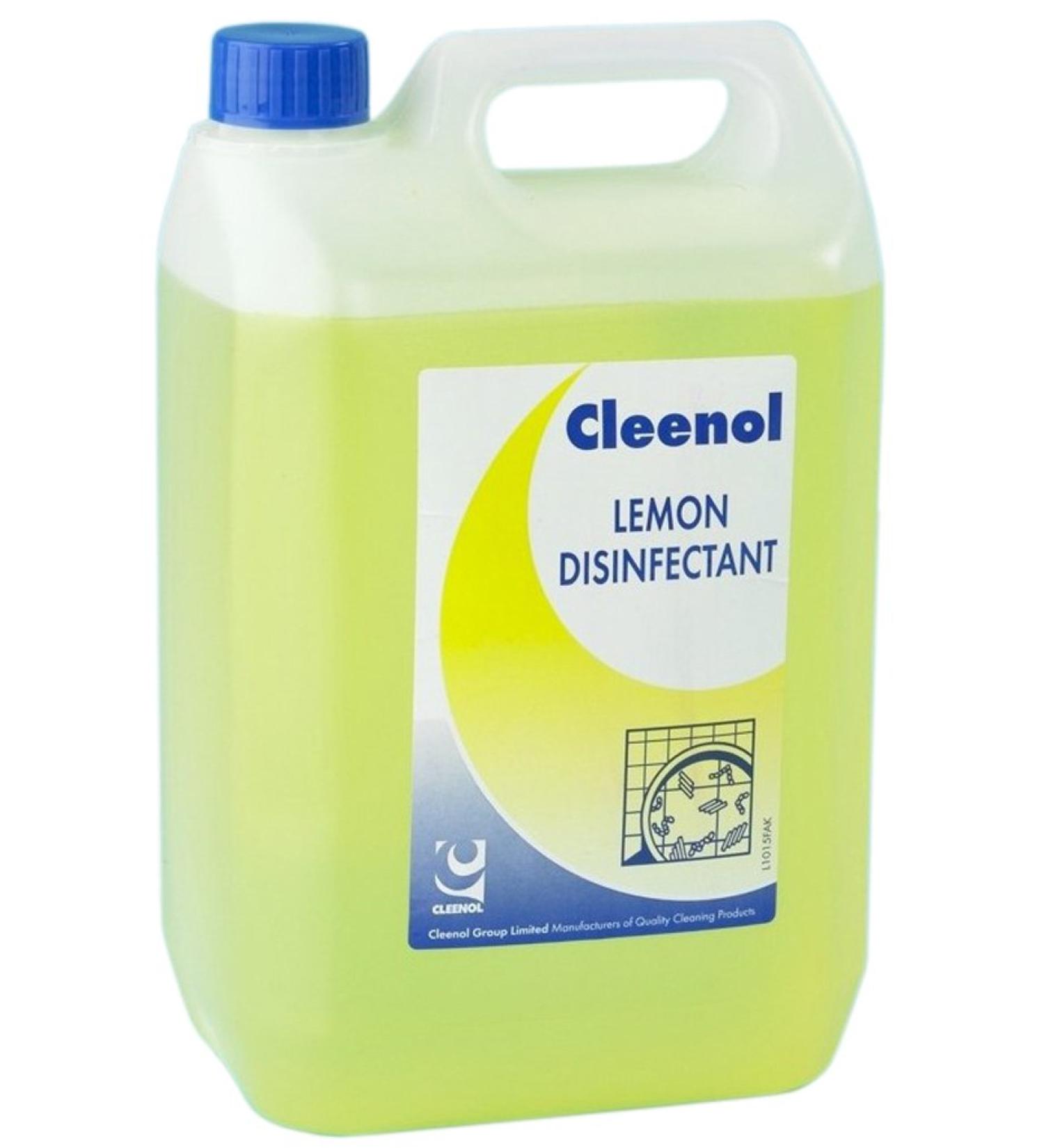 Cleenol 062302X Lemon Disinfectant Yellow