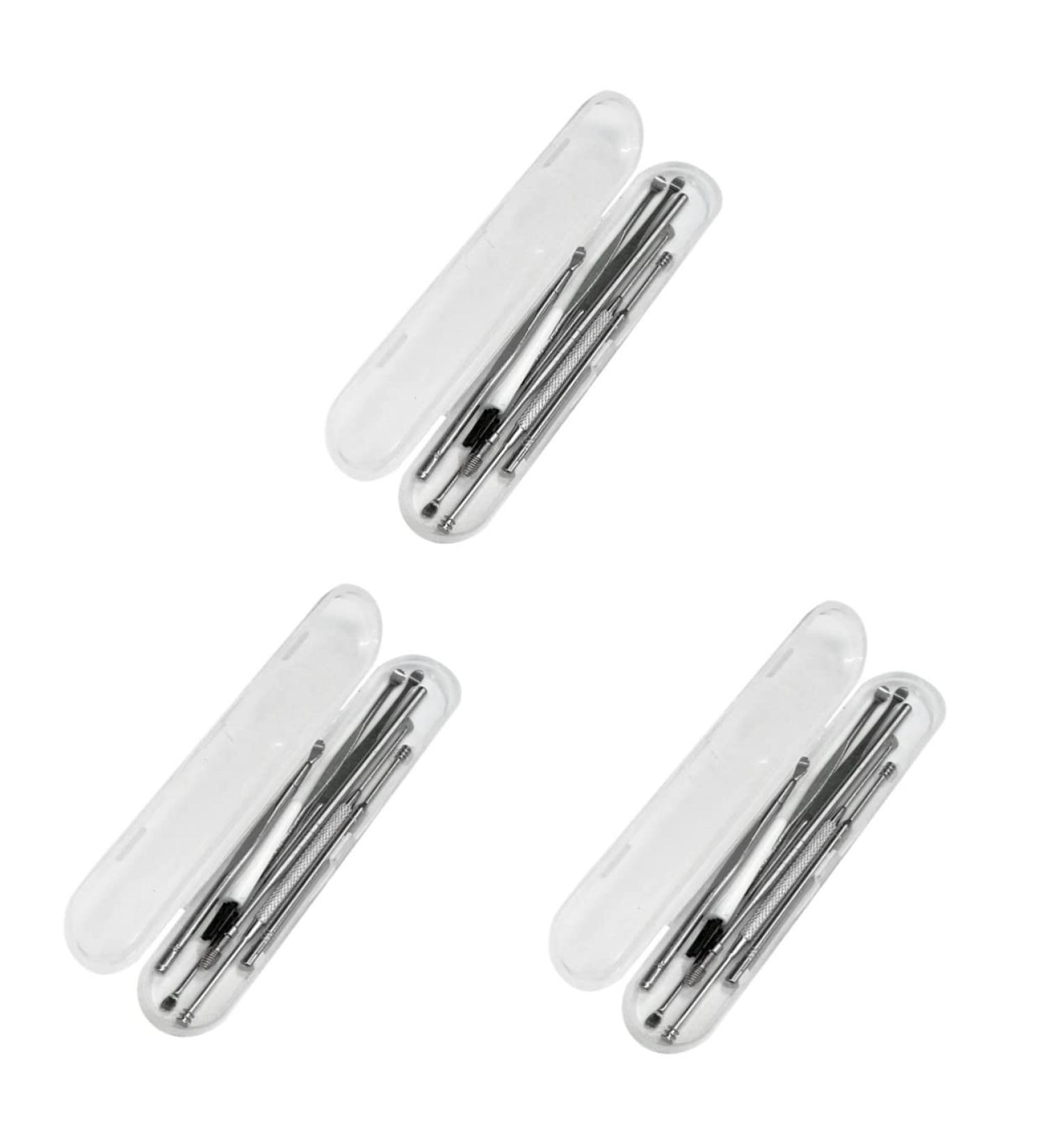 ARTIBETTER Ear Wax Removal Tool Set - Stainless Steel Ear Picks Kit (3pcs) - Buy Online on GoSupps.com