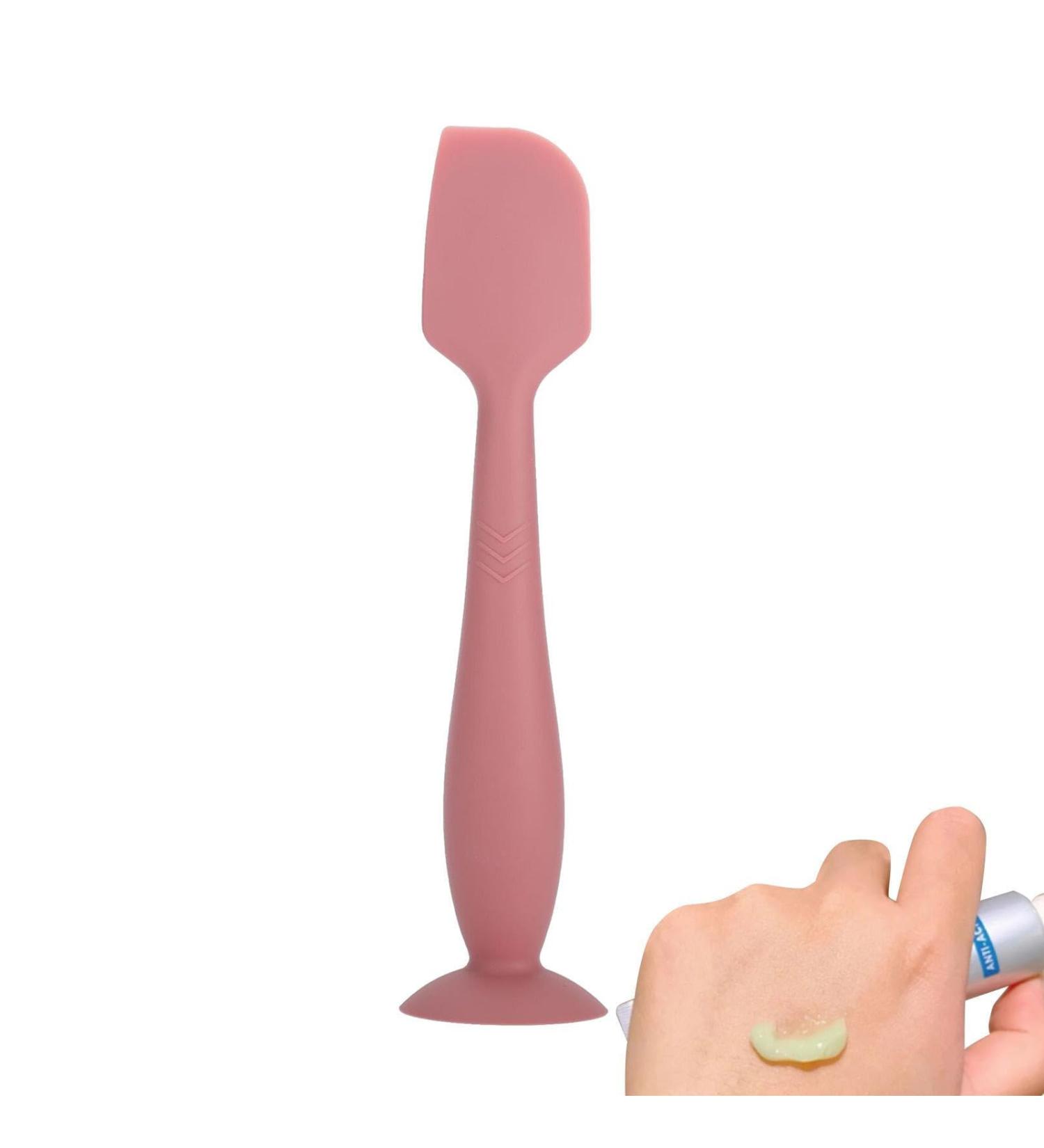 Baby Diaper Cream Spatula - Nappy Rash Cream Applicator - Baby Butt Spatula With Suction Cup | For Butt Paste Diaper Cream Newborn Baby Rose Red - Buy Online on GoSupps.com