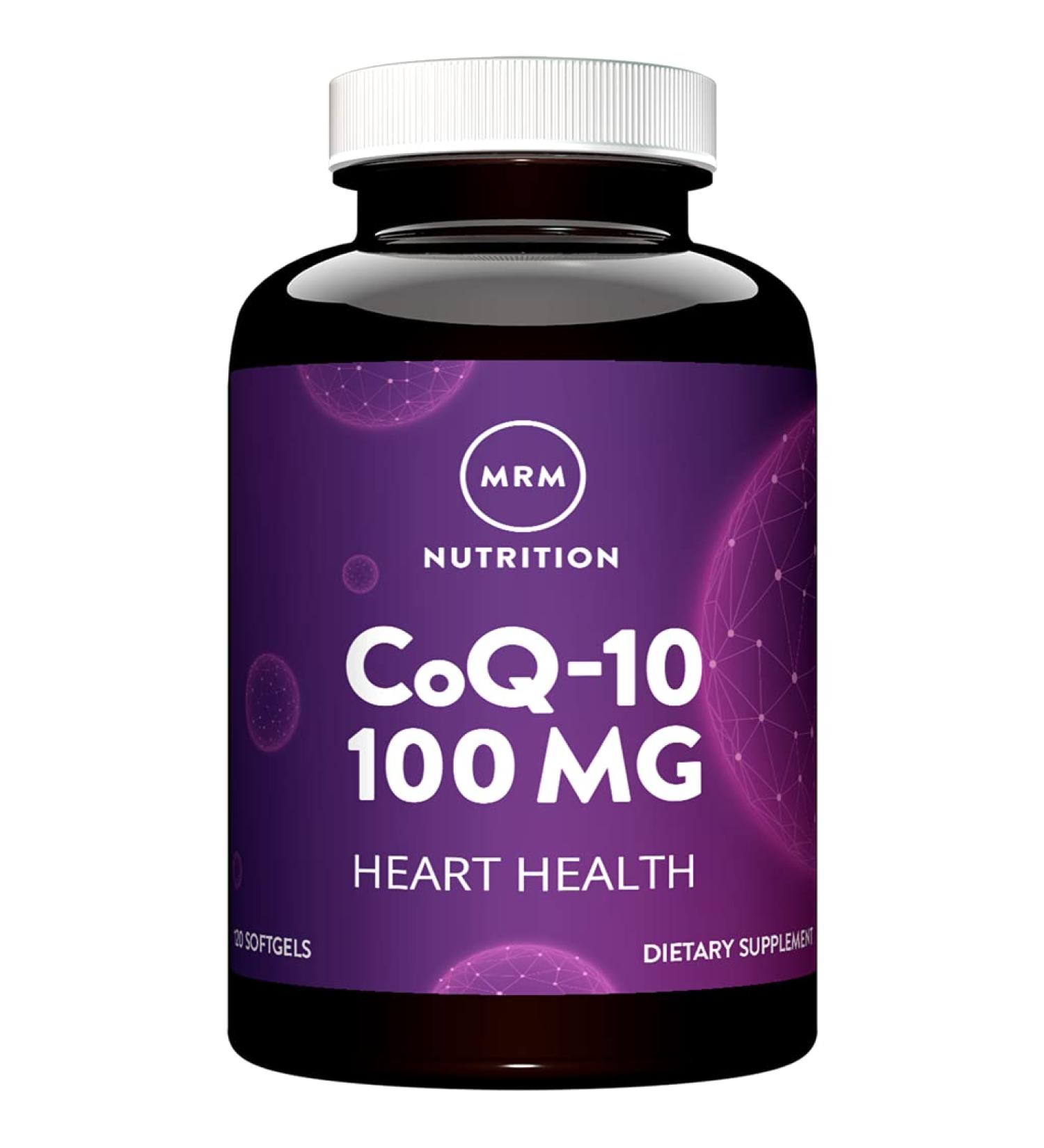 MRM CoQ-10 100 mg - 60 Softgels | Heart Health & Energy Support - Buy Online on GoSupps.com