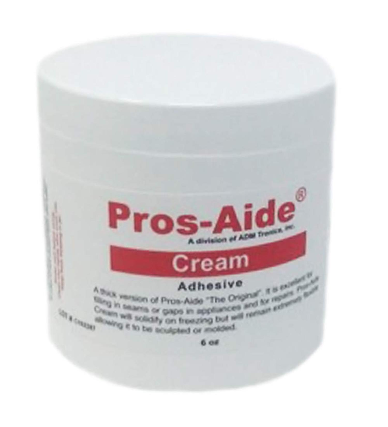 Pros-Aide Cream Adhesive 6 Oz. Jar - ADM Tronics Official Product | Buy Now - Buy Online on GoSupps.com