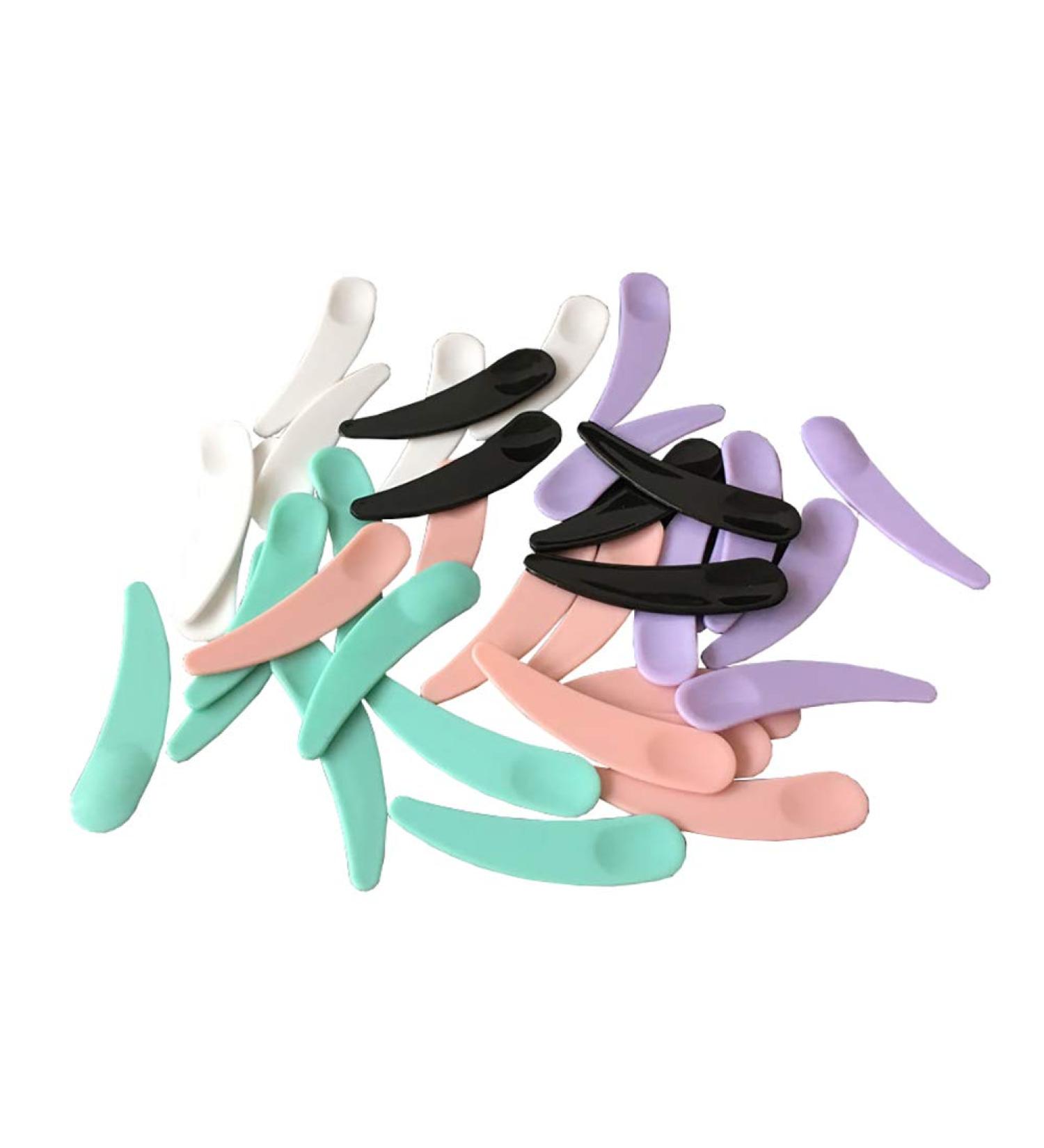JIHUOO 100pcs Small Plastic Spatula Set - Perfect for Facial Masks Creams & Cosmetics | International Shipping - Buy Online on GoSupps.com