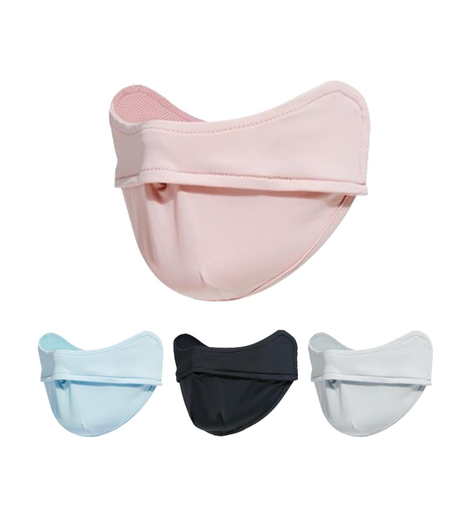 UV Protection Masques - UV Protection Face Covers Adjustable Anti-UV Women Face Masque | Sun Protection Face Masque Breathable Face Masque to Block UVA UVB Rays for Hiking Travelling Gray