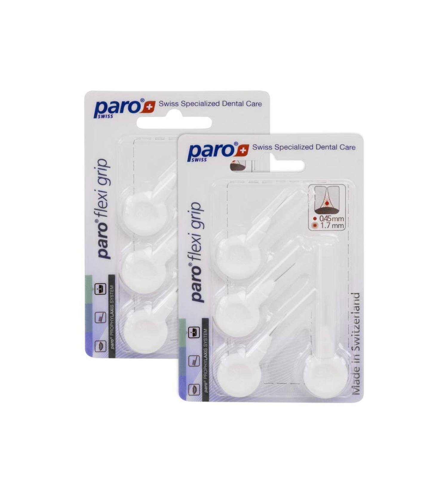ParoSwiss paro flexi grip xxxx-fine white cylindrical 1.7 mm 2 x 4 pieces