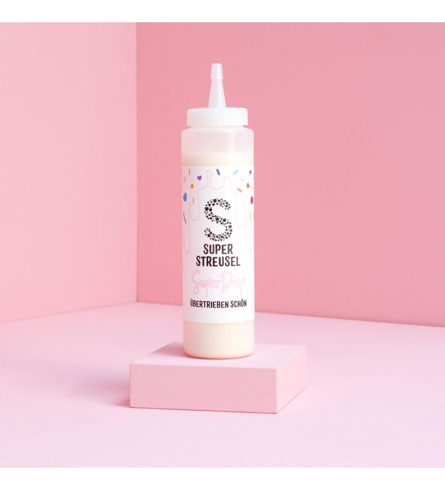 Super Drip White Cake Glaze - 300g Drip & Icing Decoration for Cakes Cookies Muffins & More - Perfect for All Your Baking Needs! - Buy Online on GoSupps.com