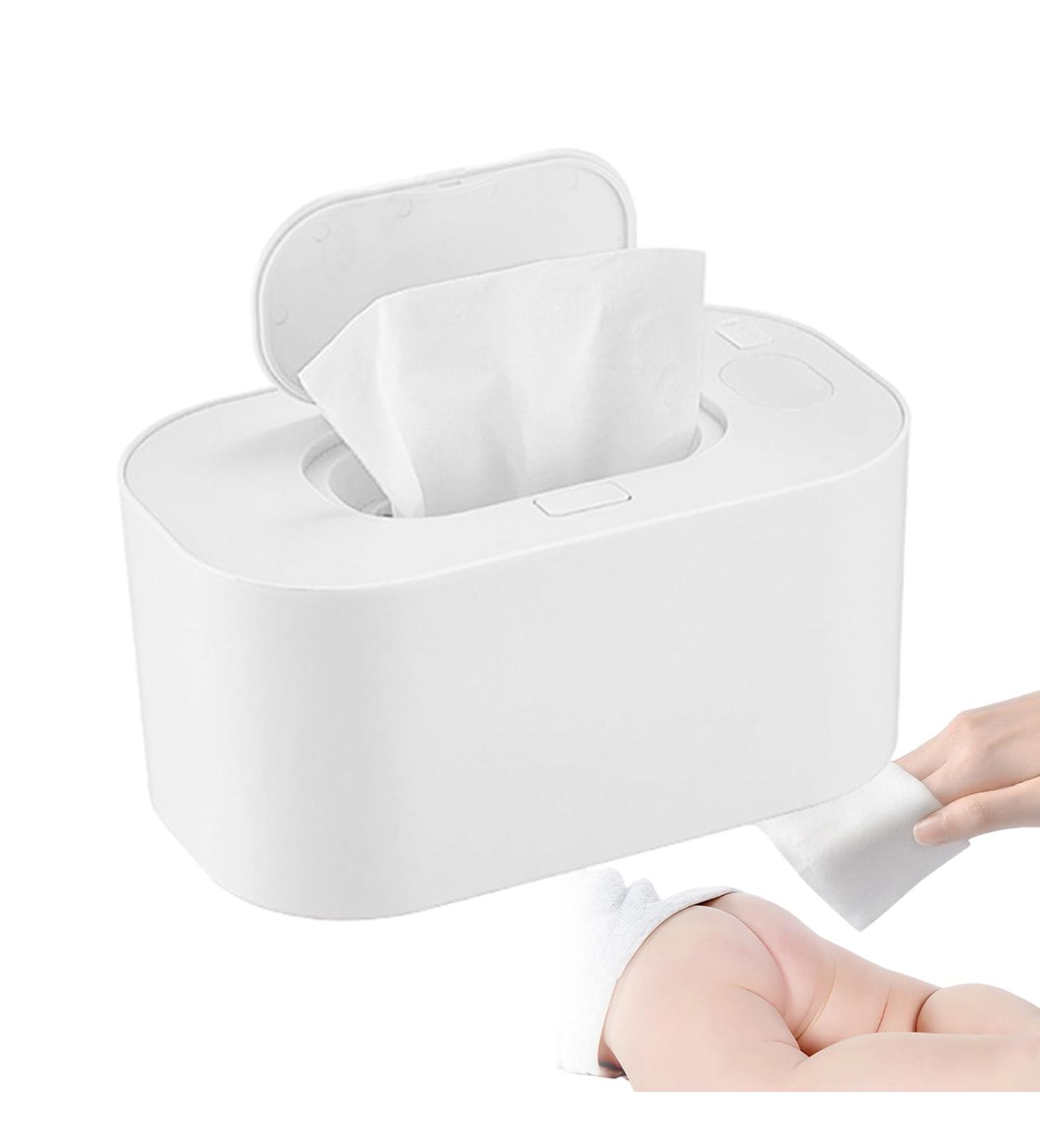 Baby Wipe Warmer Wipes Warming Dispenser Refillable Wipe Container Diaper Wipe Warmer for Babies Wipe Warmer for Winter Warmer White Mechanical Model  - Buy Online on GoSupps.com