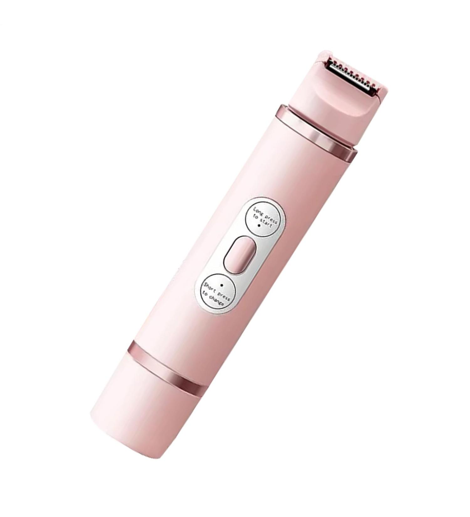 Lunaobrik Electric bikini trimmer for women waterproof double head for shaving legs and intimate care - Buy Online on GoSupps.com
