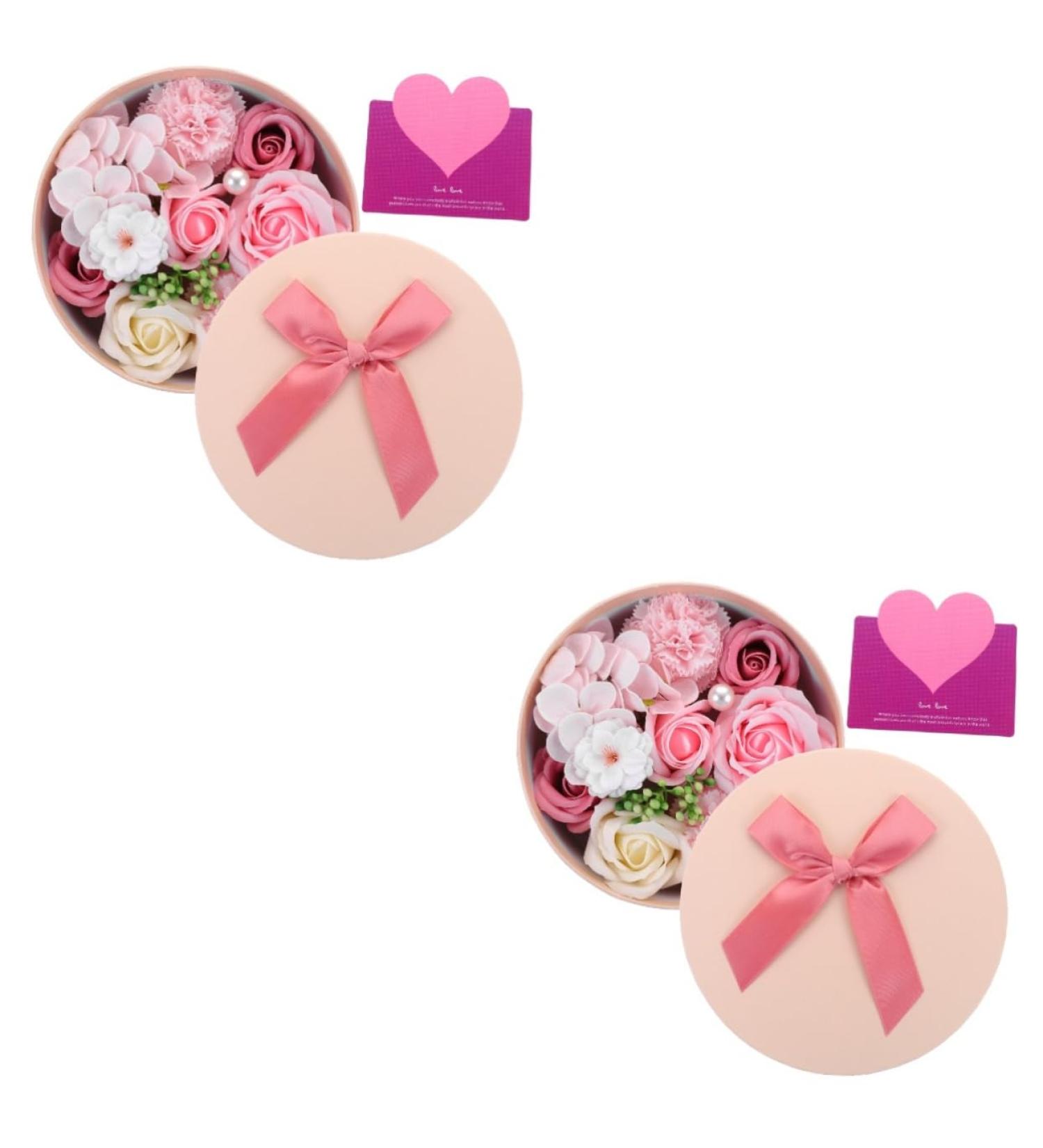POPETPOP 2pcs Preserved Flower Decoration Rose Bath Soap Rose Scented Soap Rose Shaped Soap Rose Petal Soap Floral Scented Soap Rose Scented Bar Soap Scented Plant Indoor Soap Flower - Buy Online on GoSupps.com