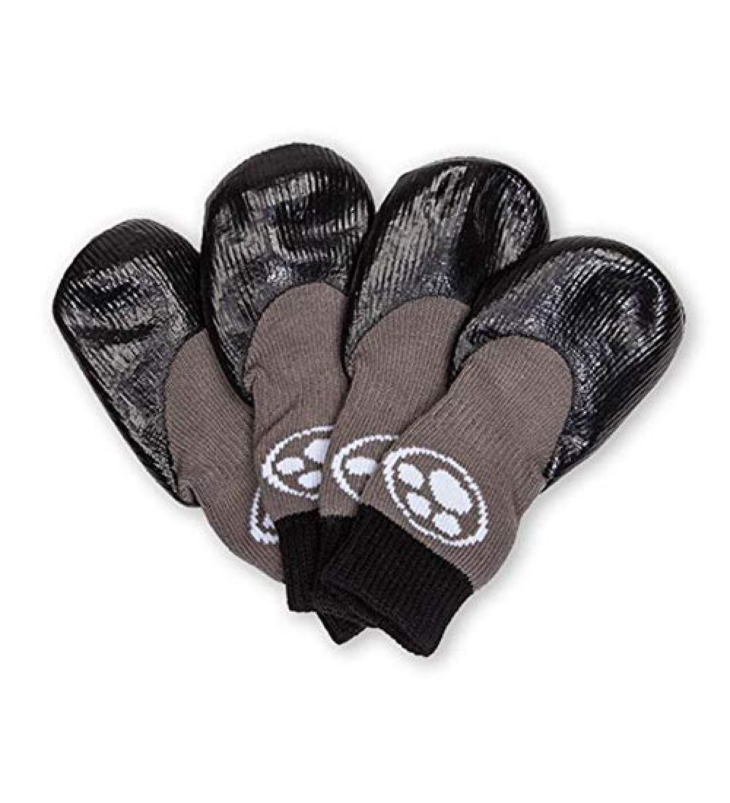 Grippers Non Slip Dog Socks | Paw Traction Control & Protection | Indoor Dog Booties XXS - Buy Online on GoSupps.com