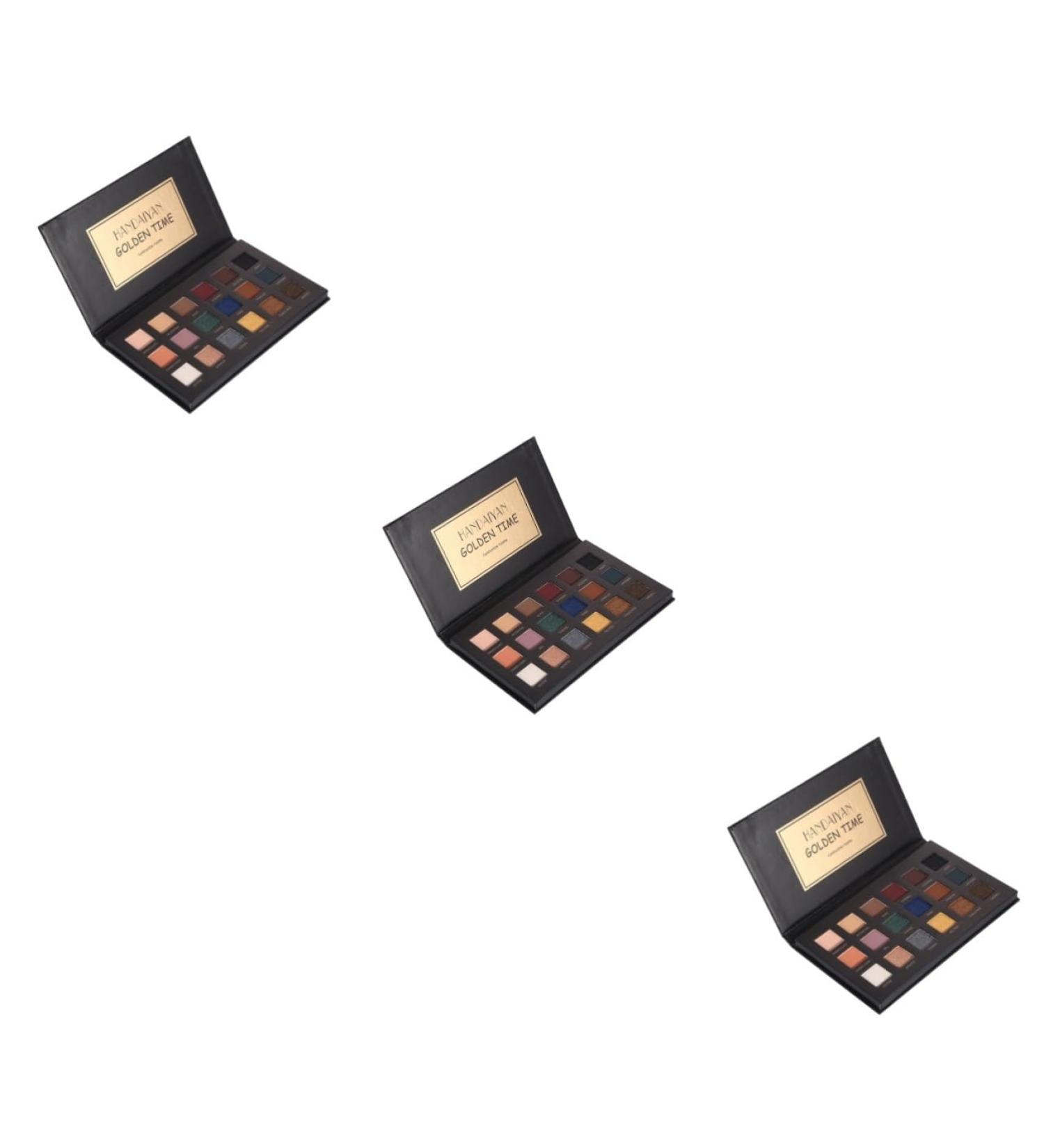 FOMIYES 3pcs 18 Black Eyeshadow Blendable Eye Shadow Eyeshadow Matt Powder Eye Shadow Cosmetic Flash Miss mediumx3pcs Blackx3pcs - Buy Online on GoSupps.com
