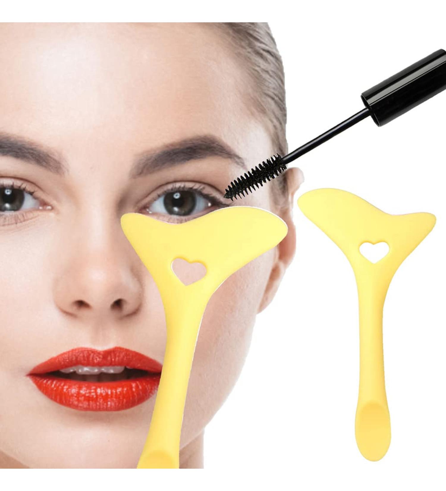 Silicone Aid Stencils Wing Tips Reusable Silicone Tool Mascara Drawing Aid Makeup Tool Applicator Tool (turmeric) - Buy Online on GoSupps.com