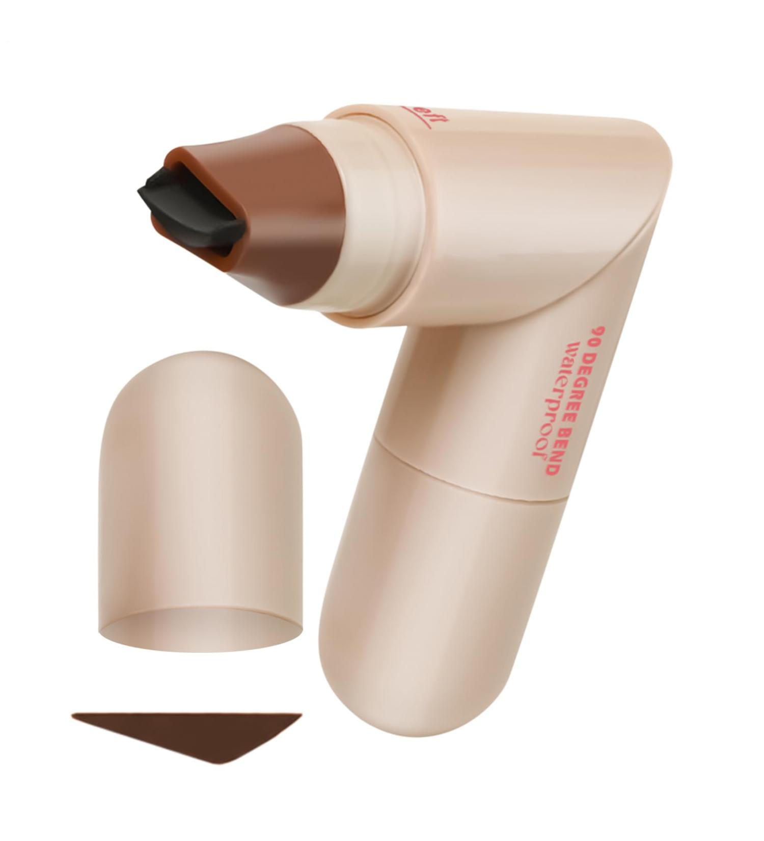 Eyeliner Stencil 2ml Double Tip Water Resistant for Girls Puzzle Craft for Sturdy Room Carrier Table Living Room Office Shelf Classroom Library School Practical and Durable Brown - Buy Online on GoSupps.com