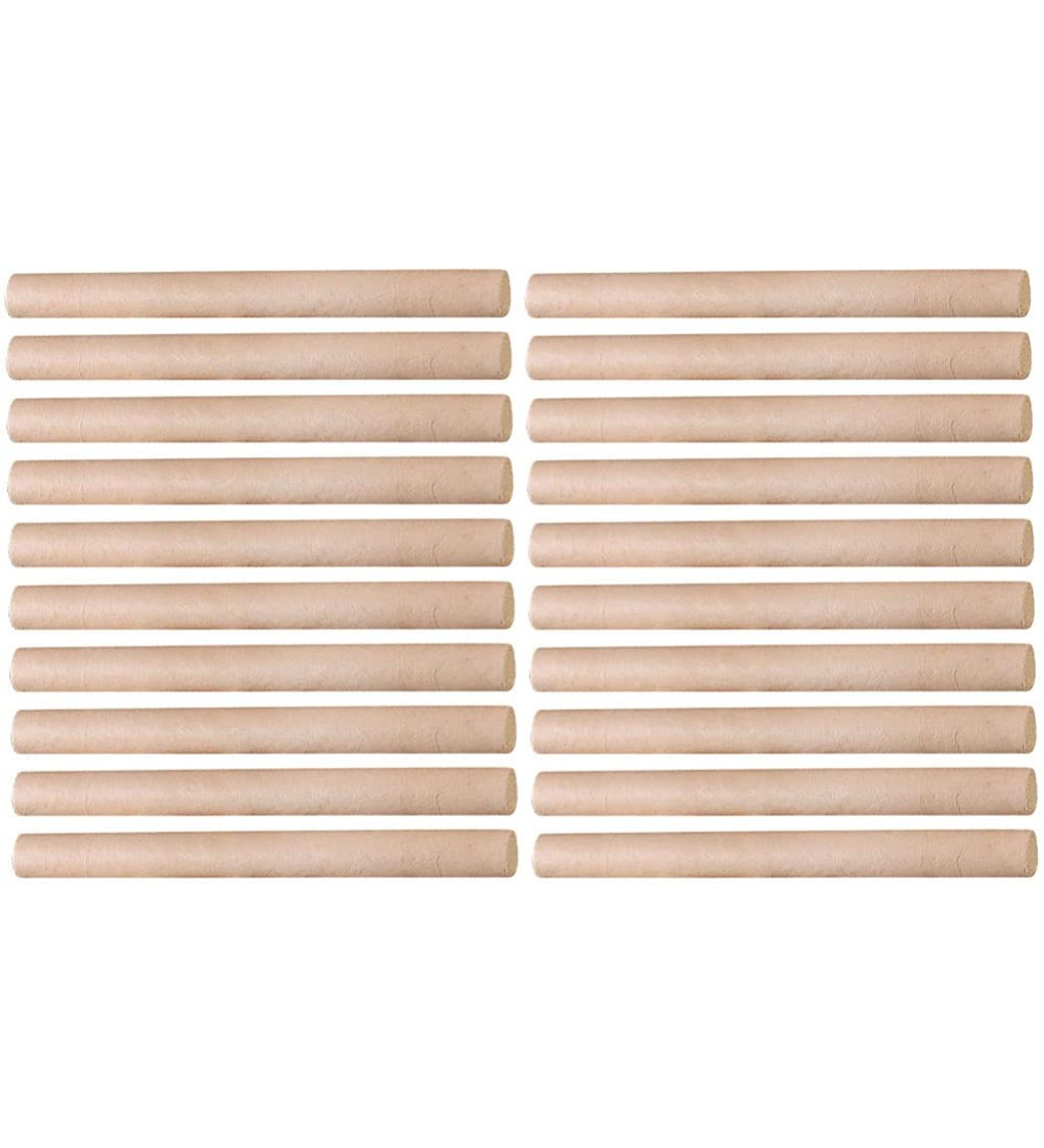 20 Pieces Moxa Bars for Moxibustion - Premium Herbal Mini Moxa Sticks for Smoke Therapy | Chinese Moxa Rolls & Paper Manual - Buy Online on GoSupps.com